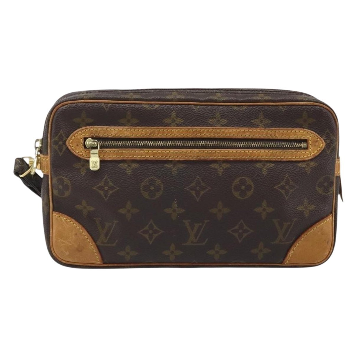 Marly Dragonne leather clutch bag