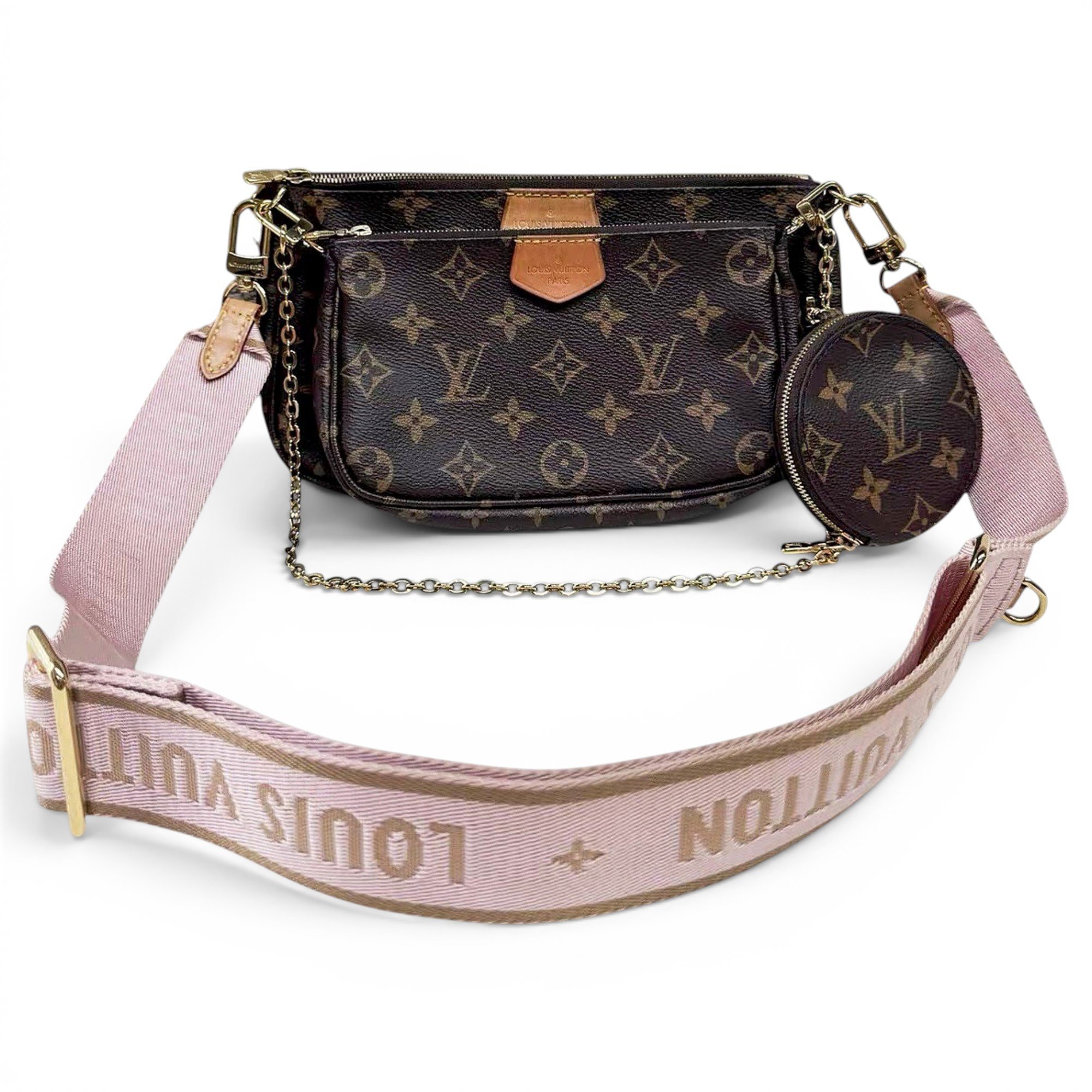 Multi Pochette Accessoires leather handbag