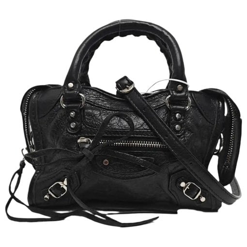 Leather handbag