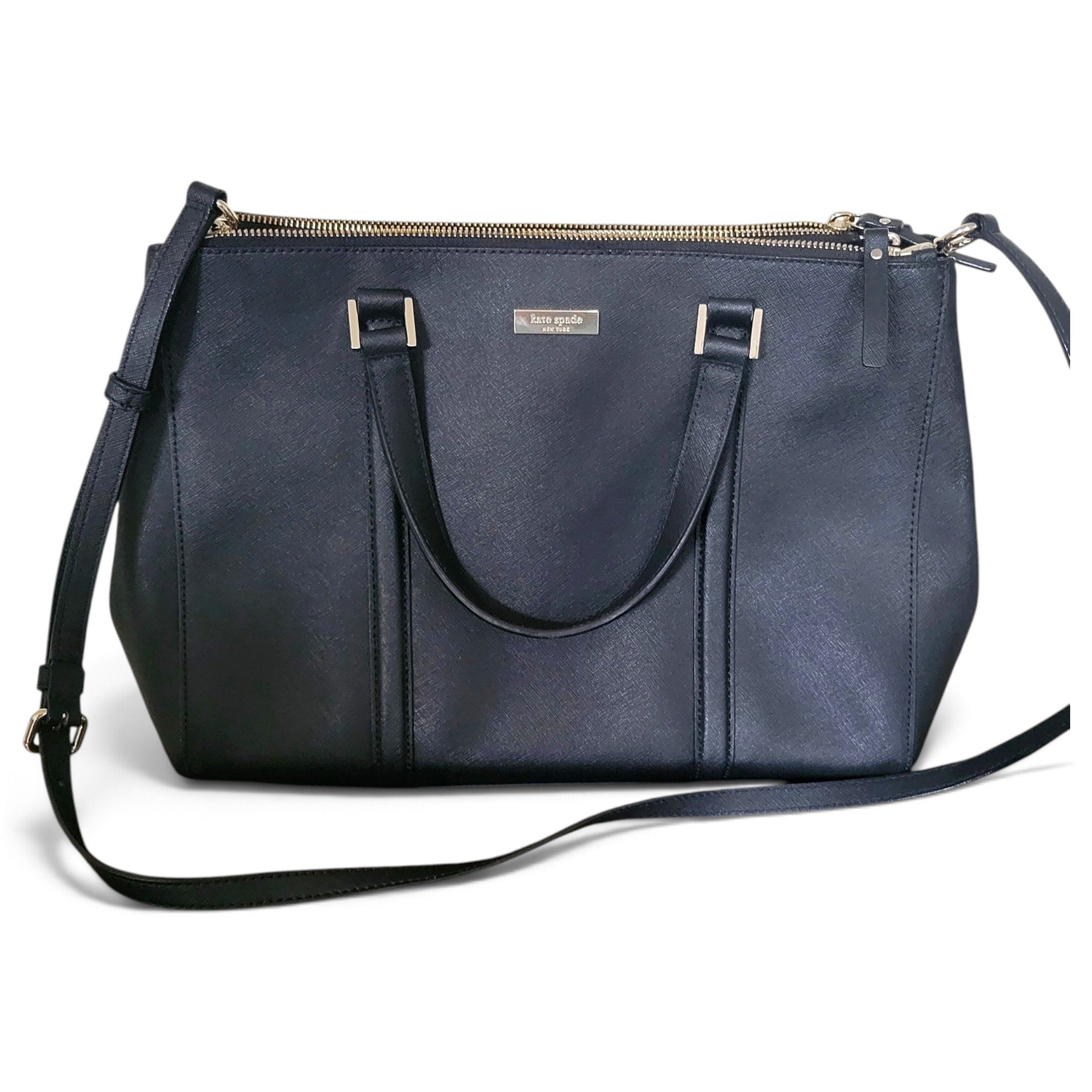 Leather satchel