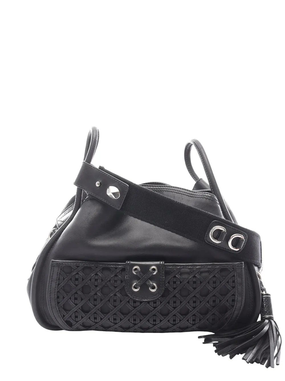 2000-2010 Leather Lattice satchel