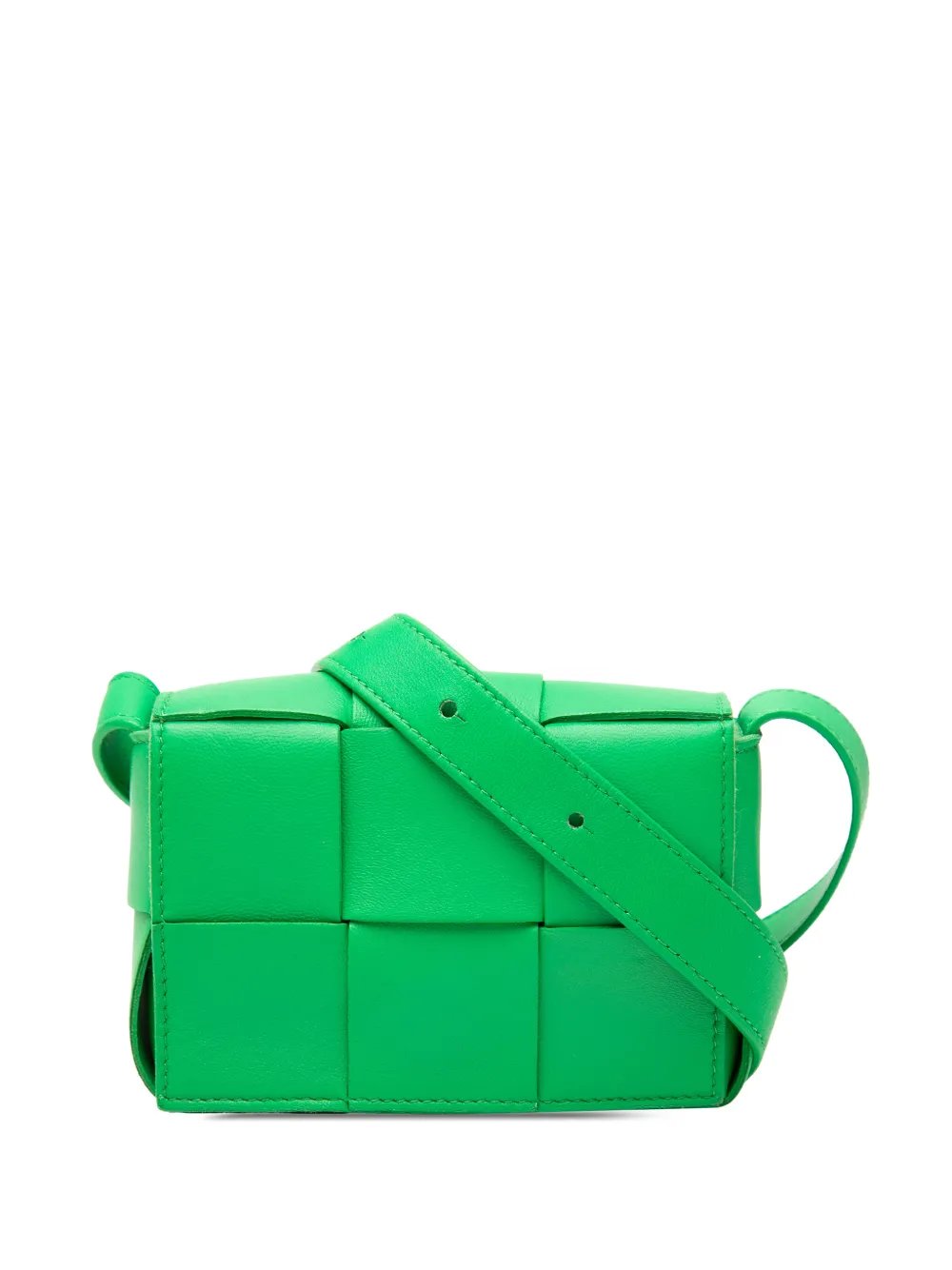 2012-2026 Candy Nappa Intrecciato Cassette crossbody bag