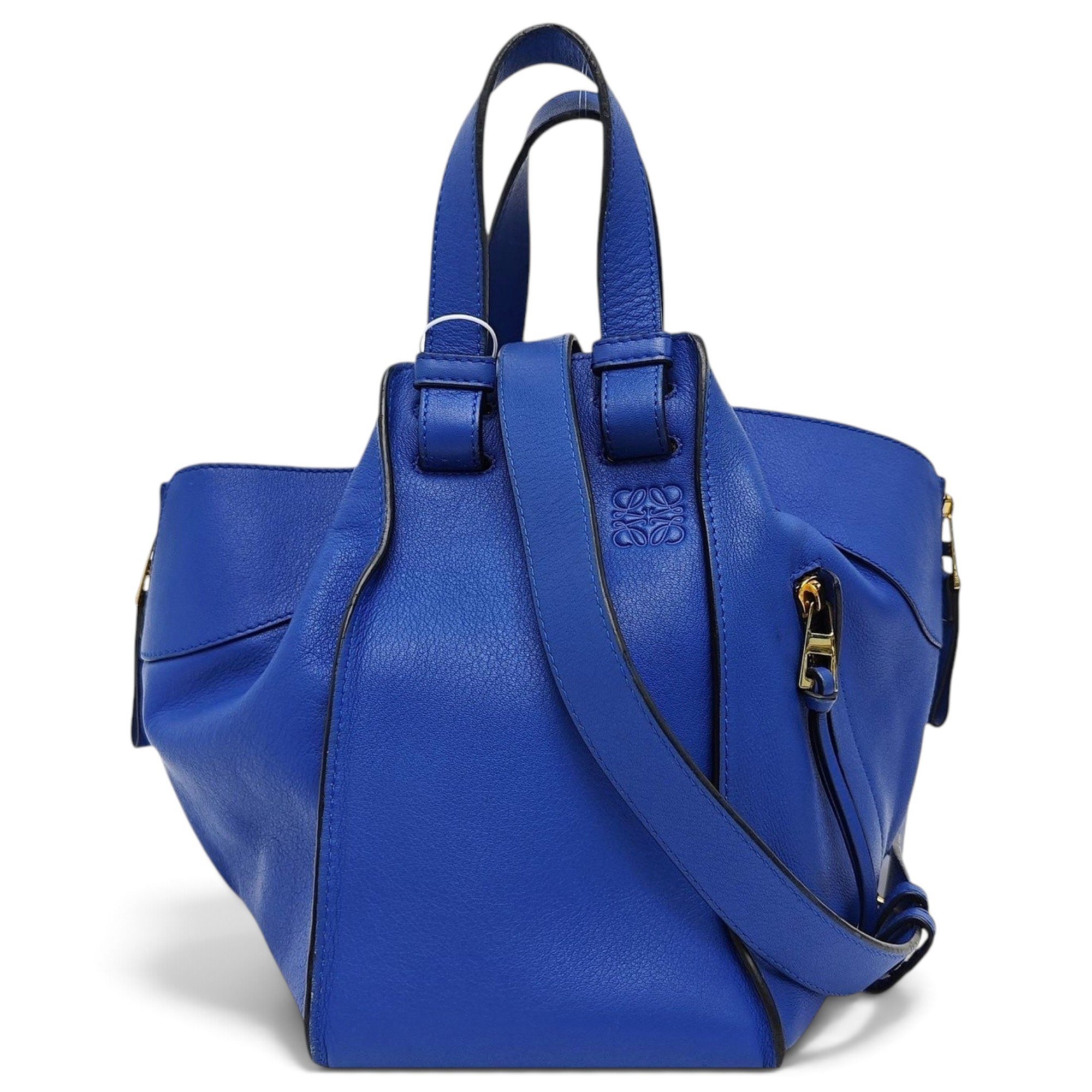 Hammock leather handbag