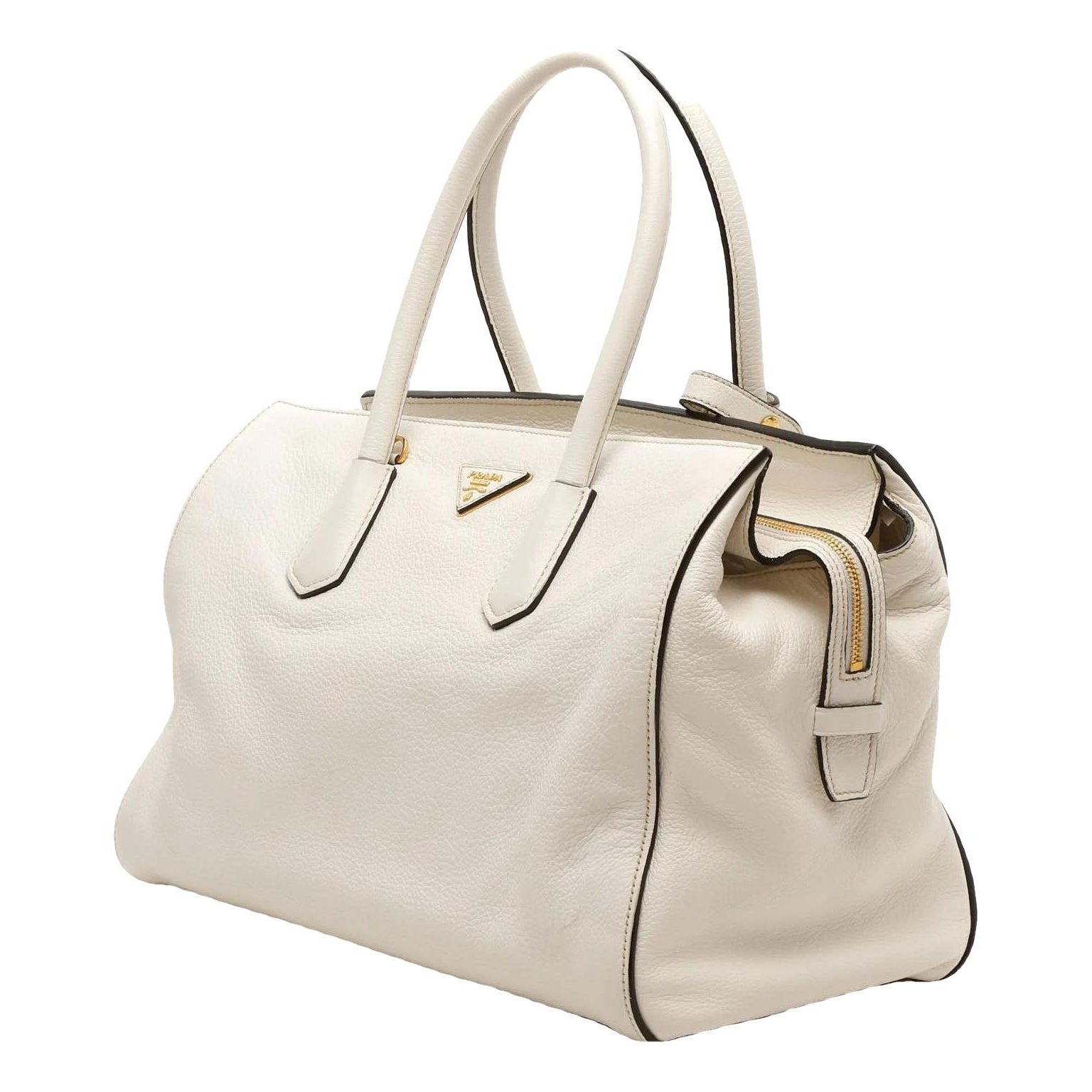 Leather tote
