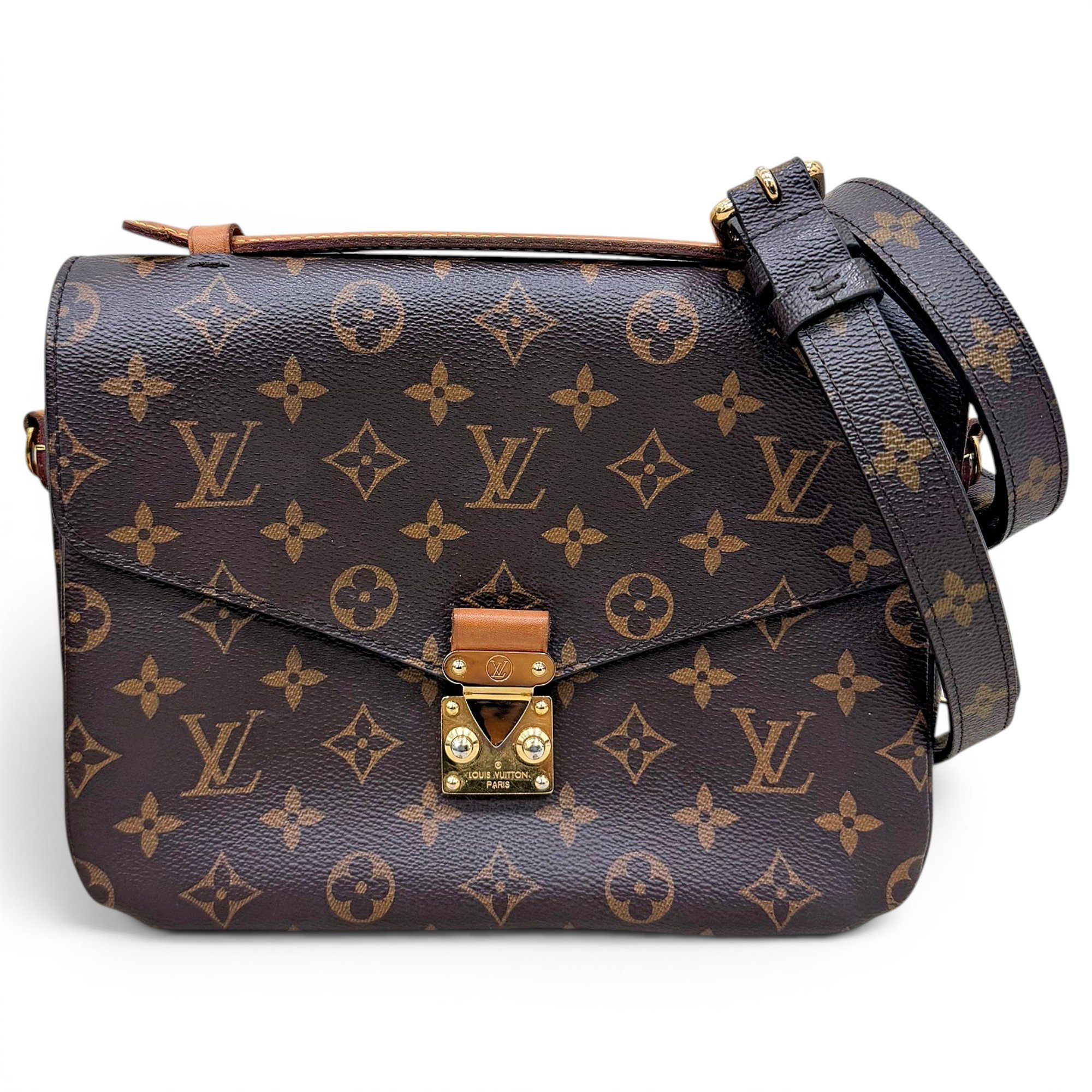 Metis leather handbag