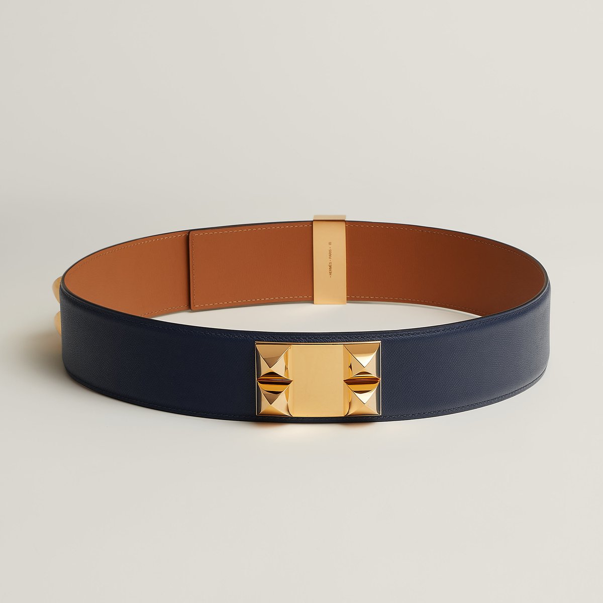 Bleu Nuit Collier De Chien 50 Belt