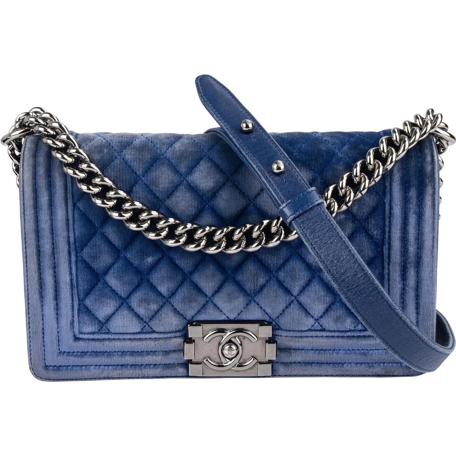Boy velvet crossbody bag