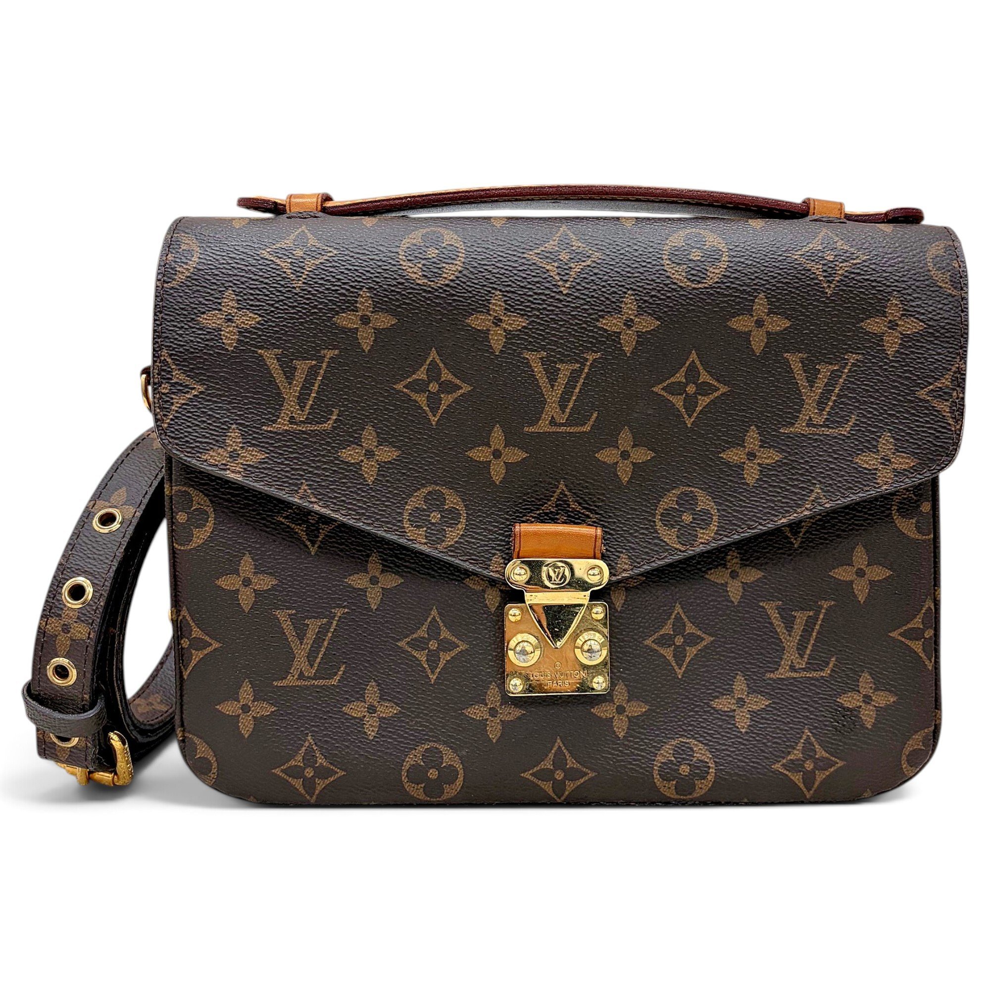 Metis leather handbag