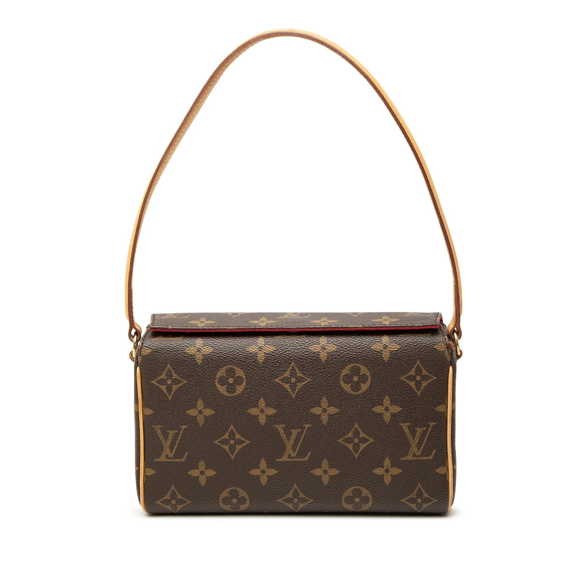 Recital leather handbag