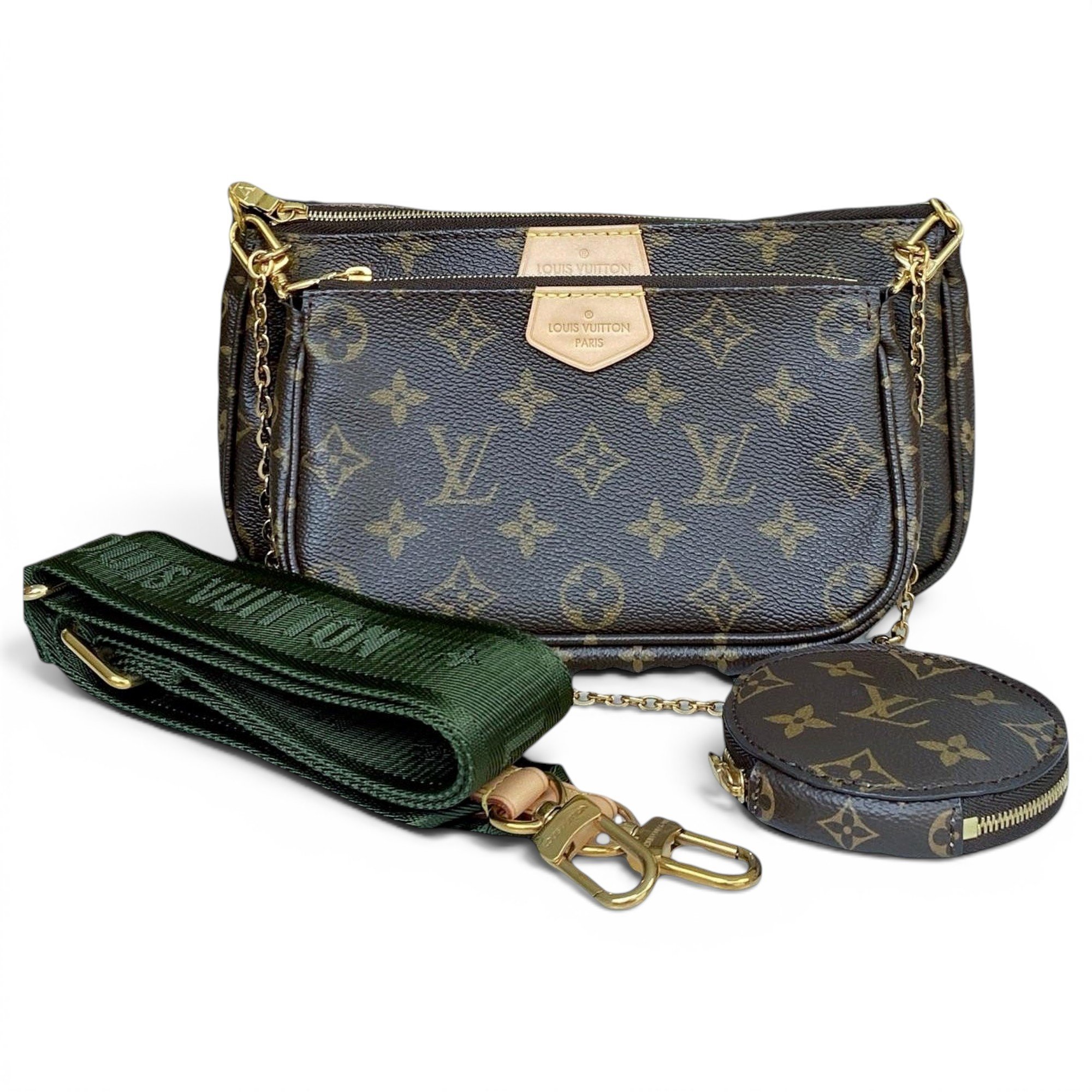 Multi Pochette Accessoires leather handbag