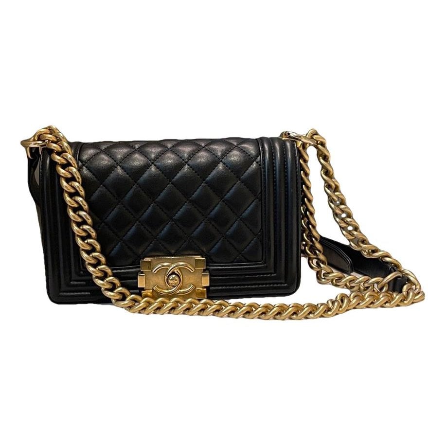 Boy leather crossbody bag