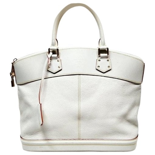 Lockit leather tote