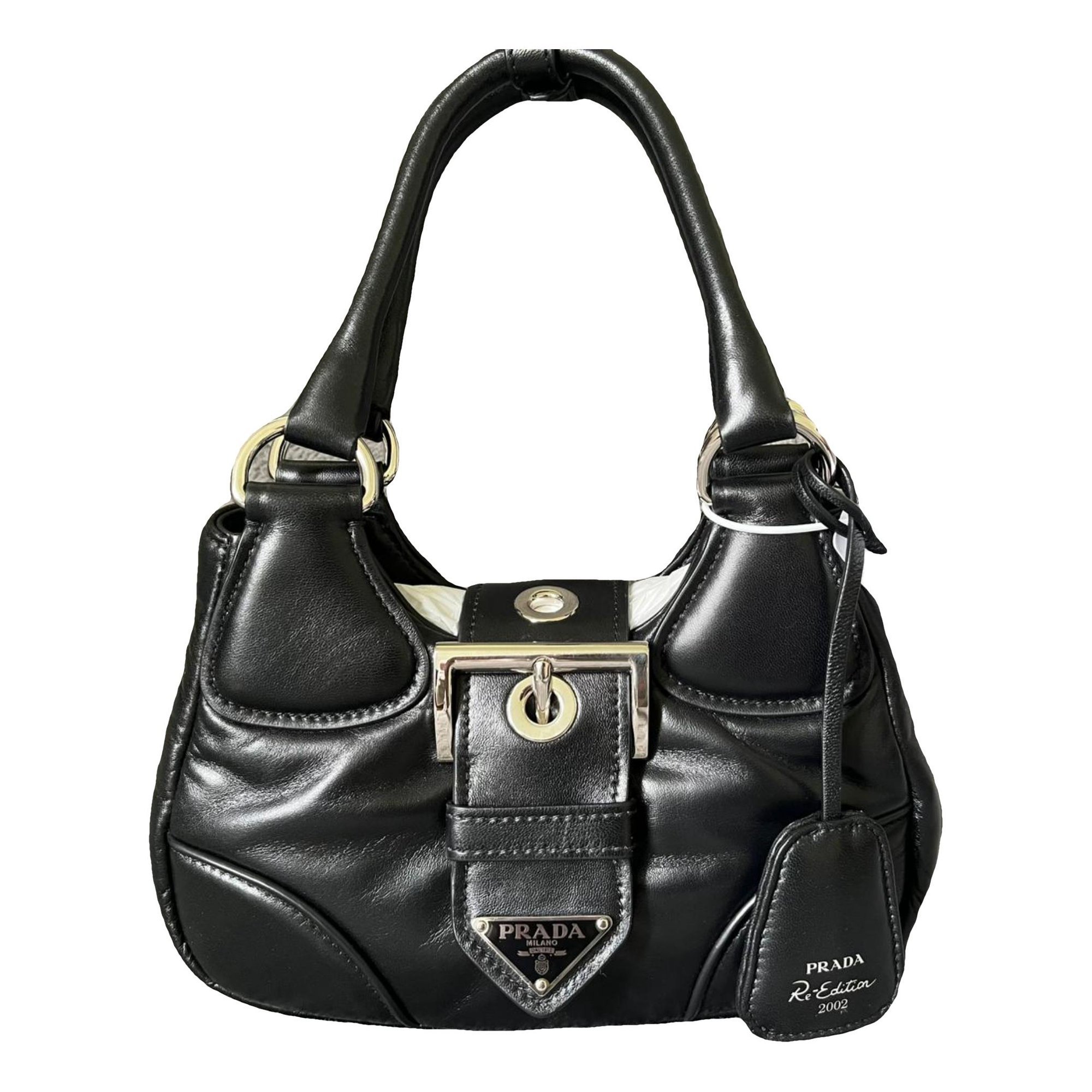 Moon leather handbag