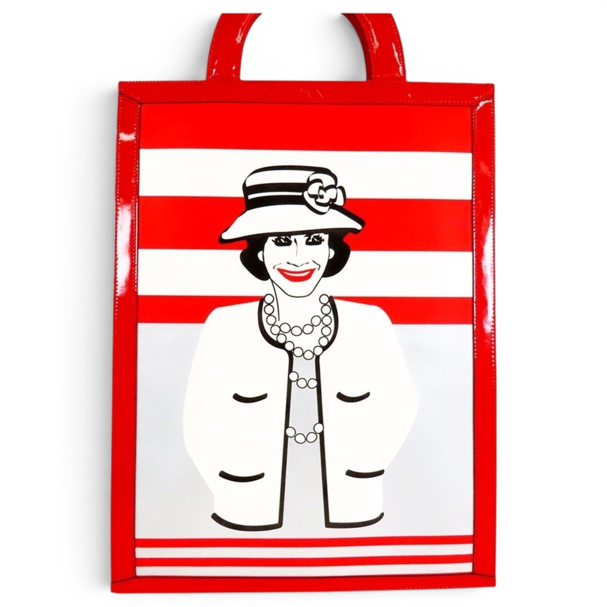 Mademoiselle leather tote