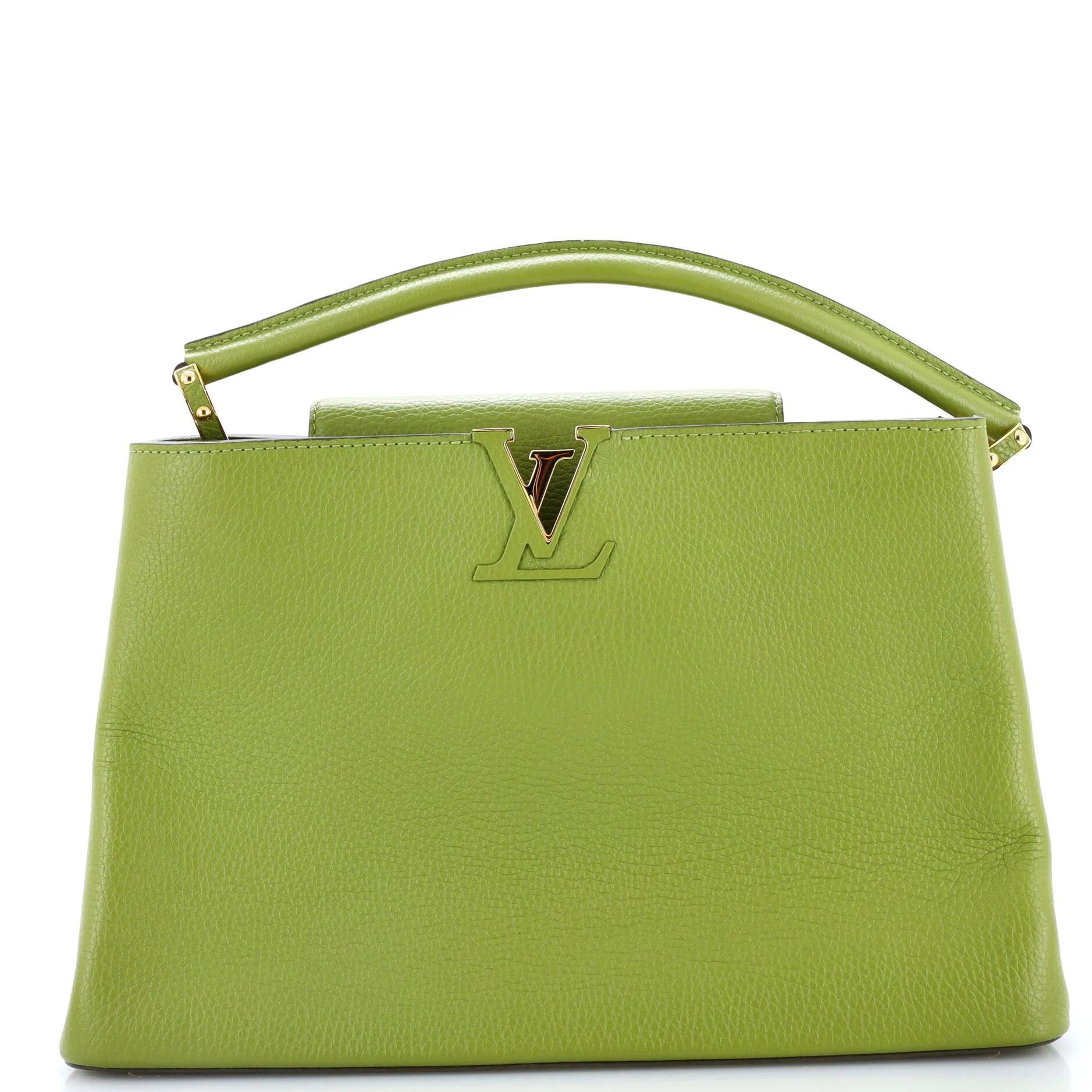 Leather satchel