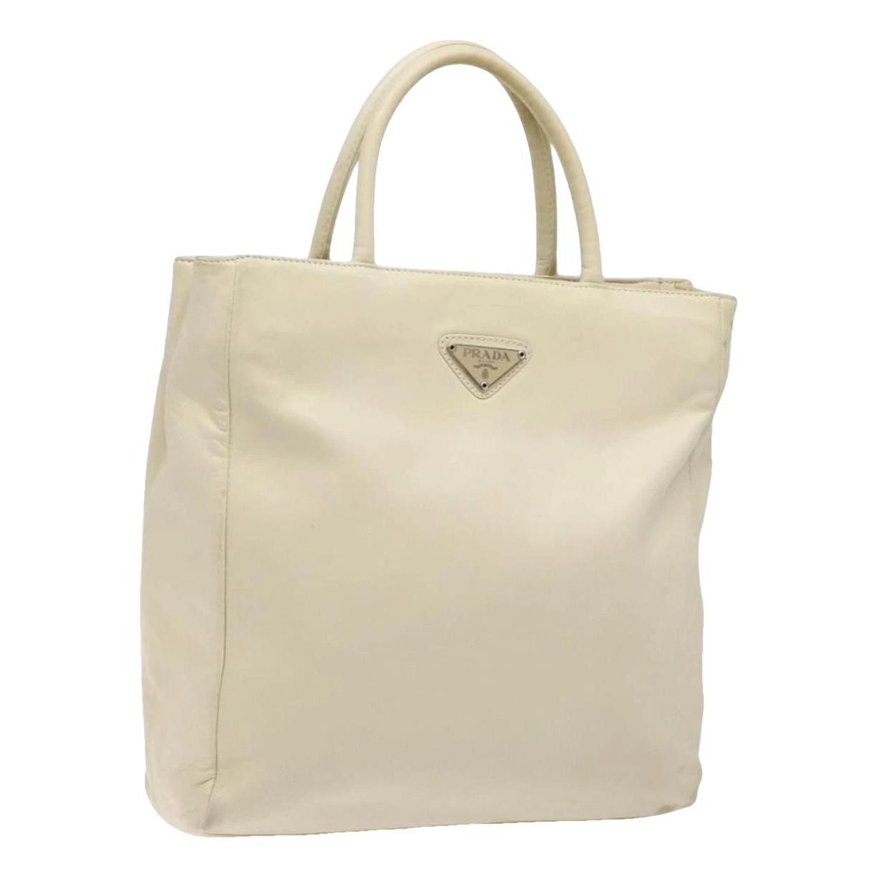 Leather tote