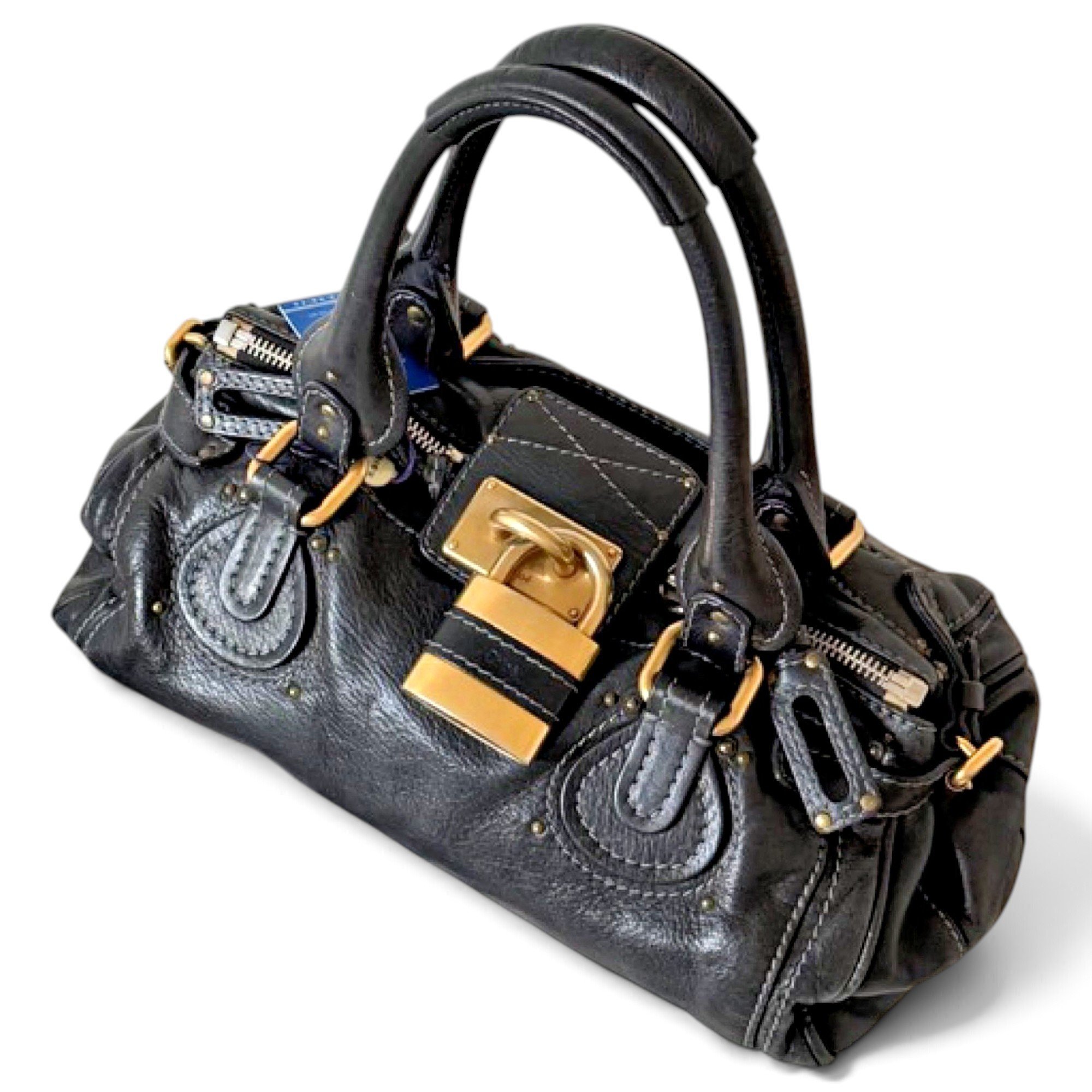 Paddington leather satchel