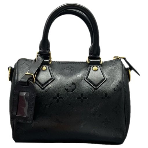 Speedy leather handbag