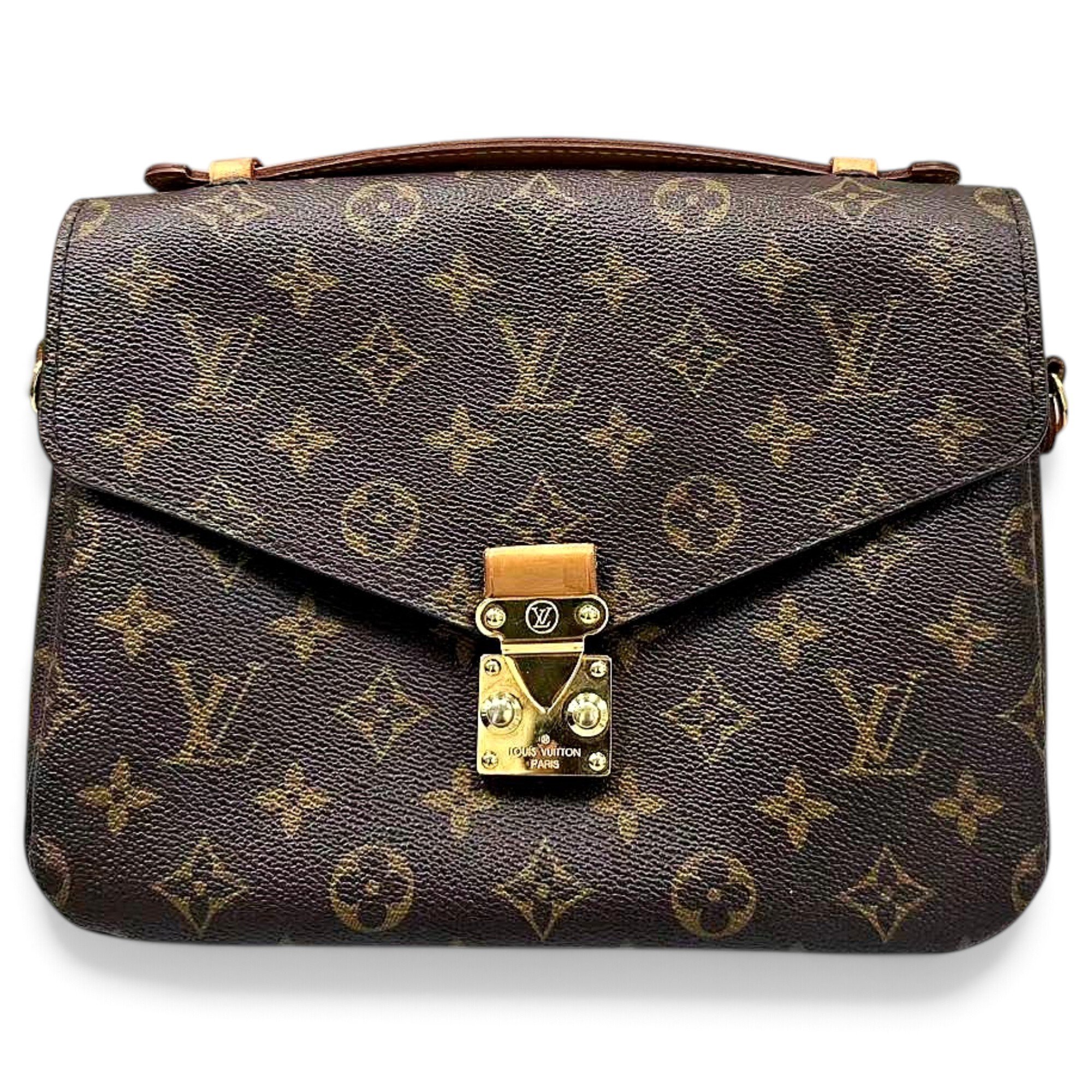 Metis leather handbag