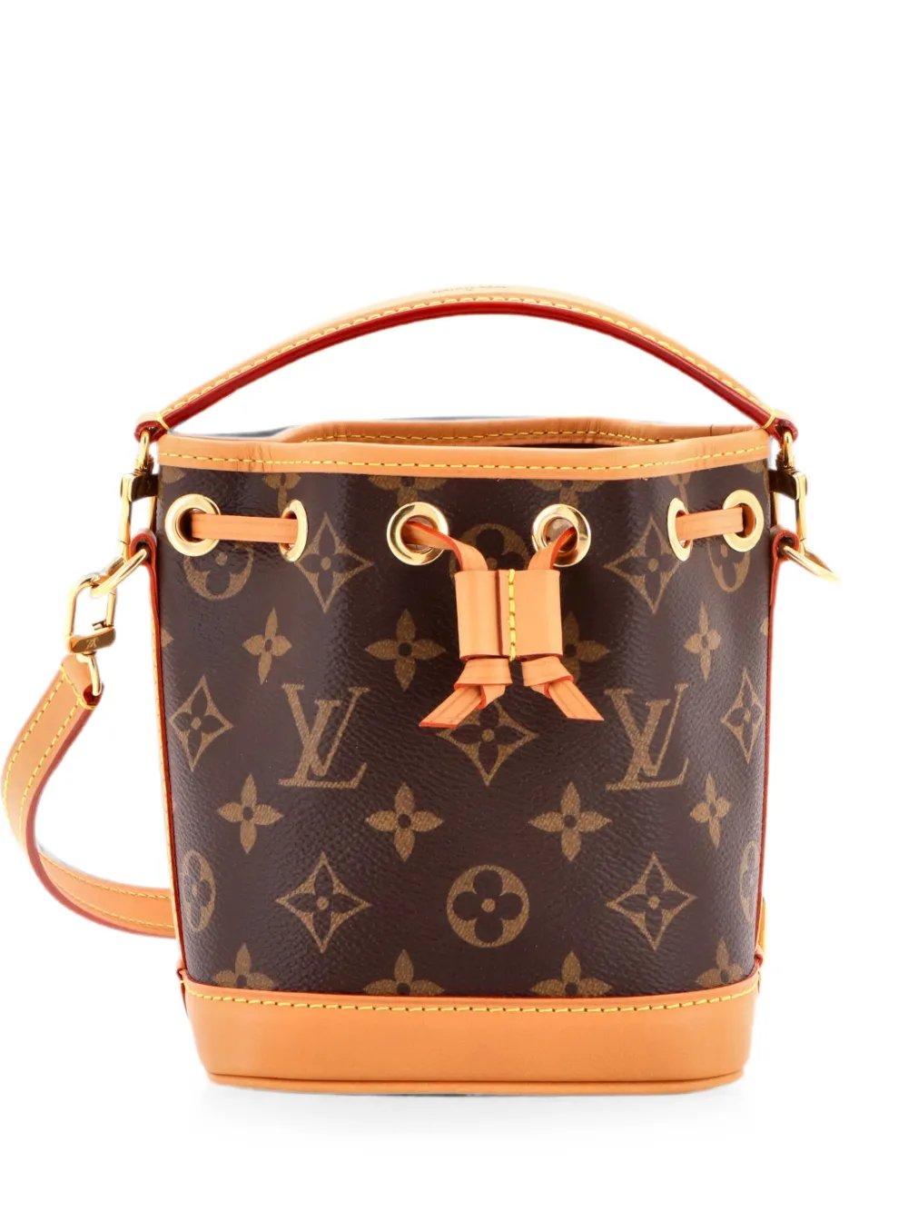 Noe NM Handbag Monogram Canvas Nano bucket bag