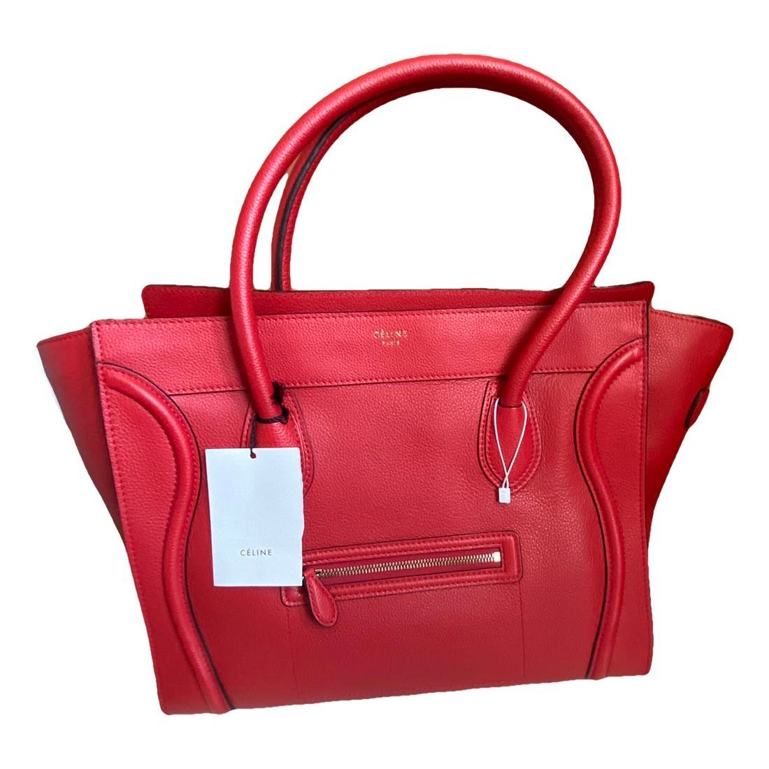 Luggage leather handbag