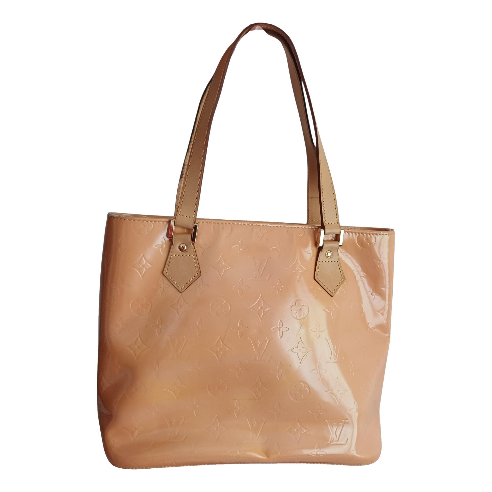 Houston patent leather handbag