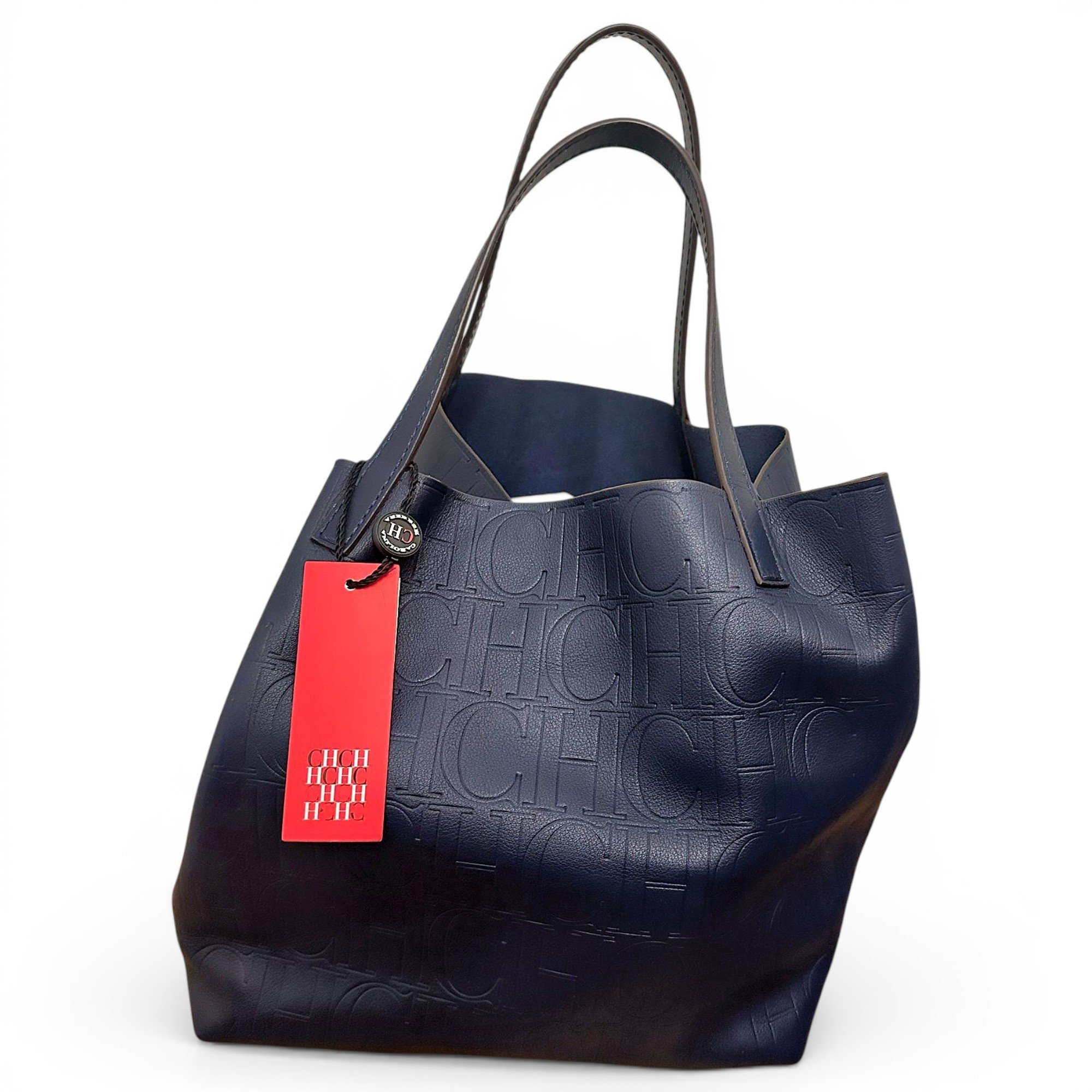 Leather tote