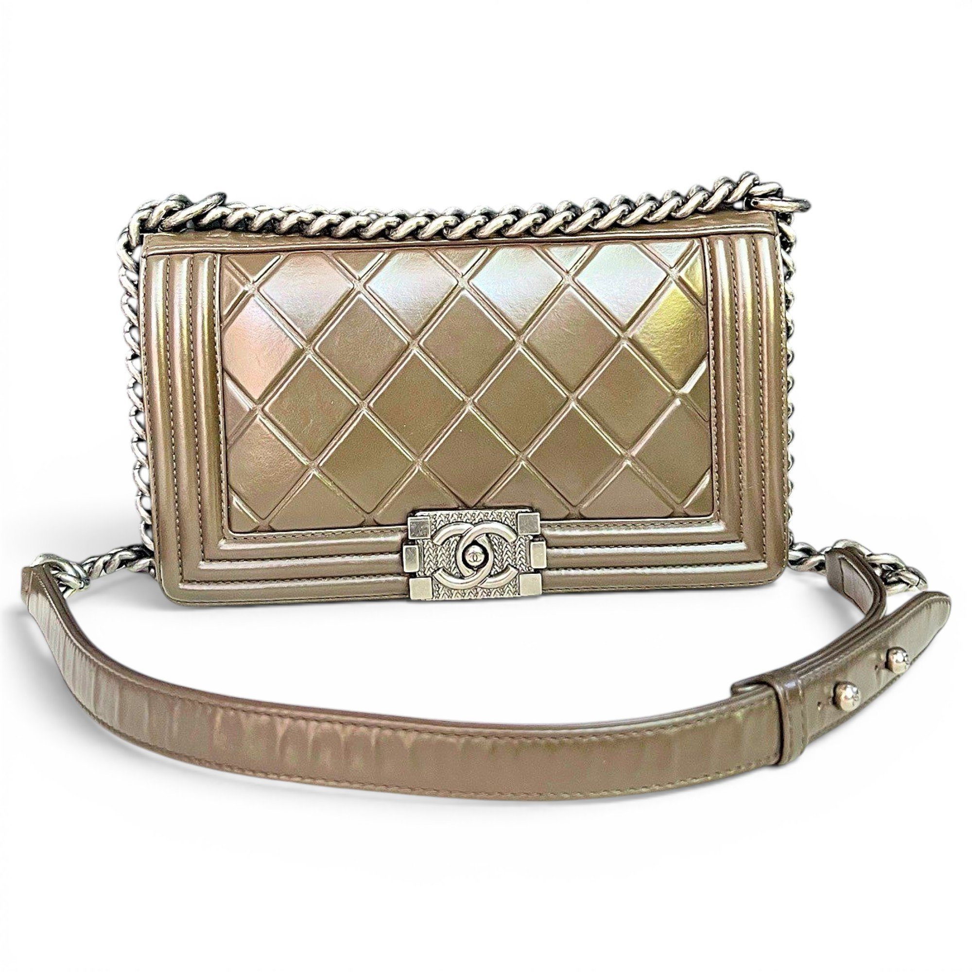 Boy leather handbag