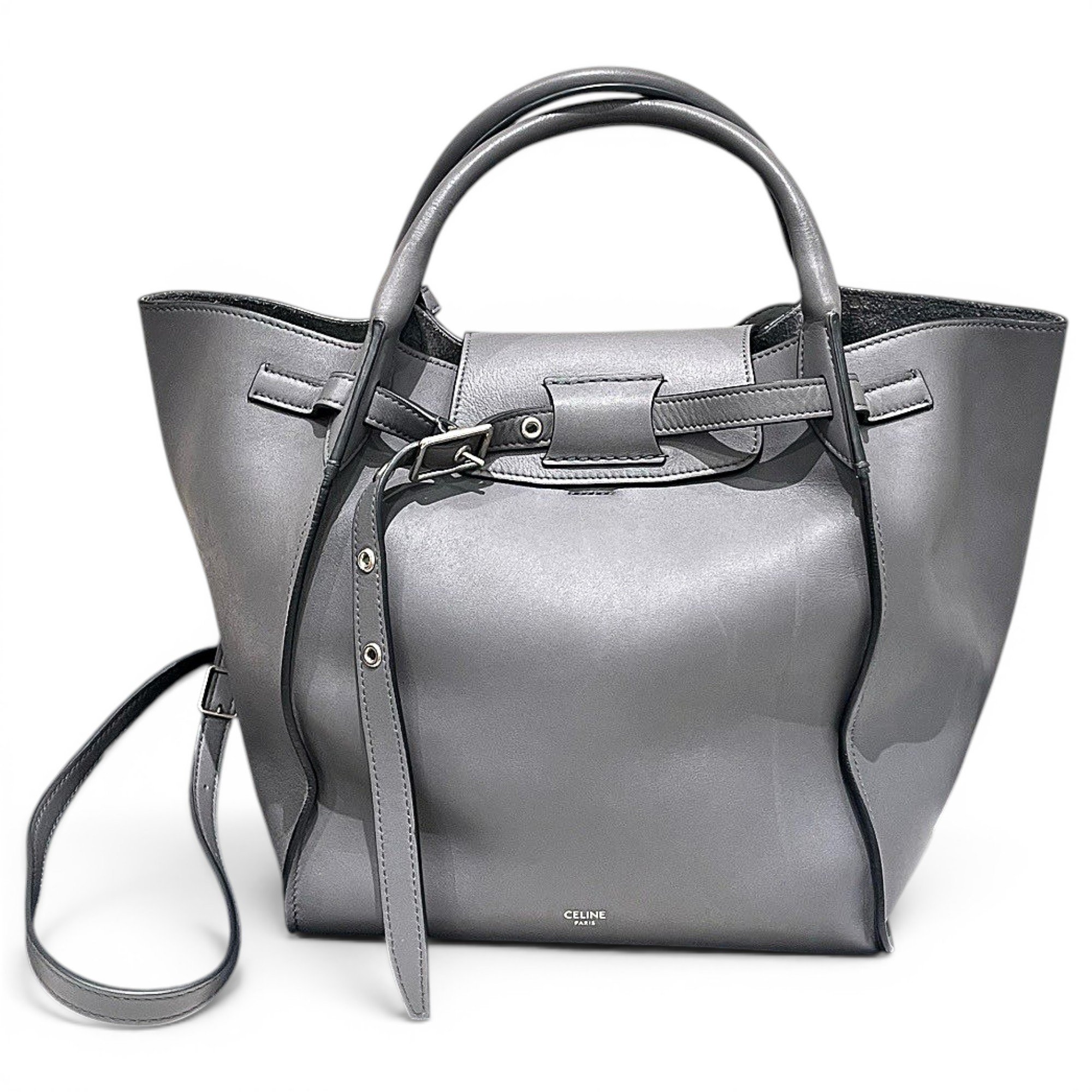 Big Bag leather handbag