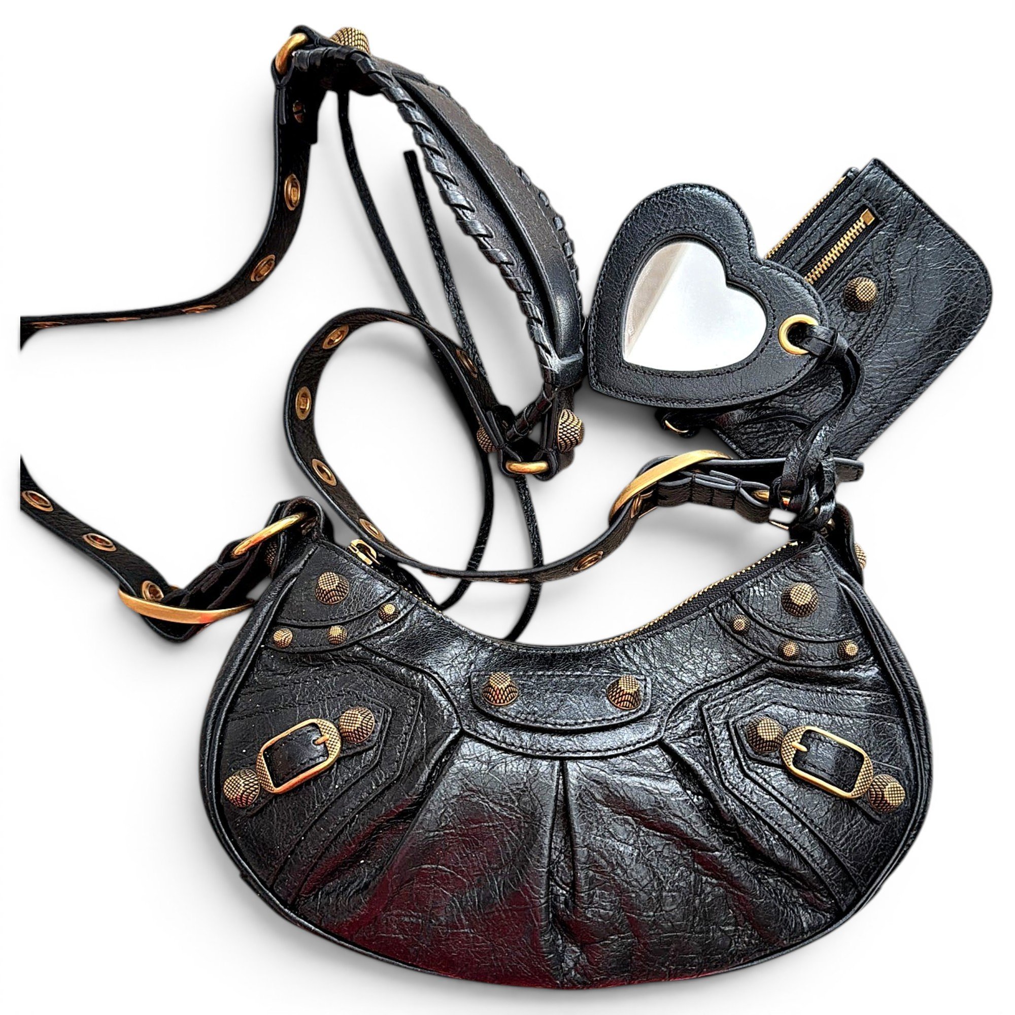 Balenciaga Le Cagole leather handbag