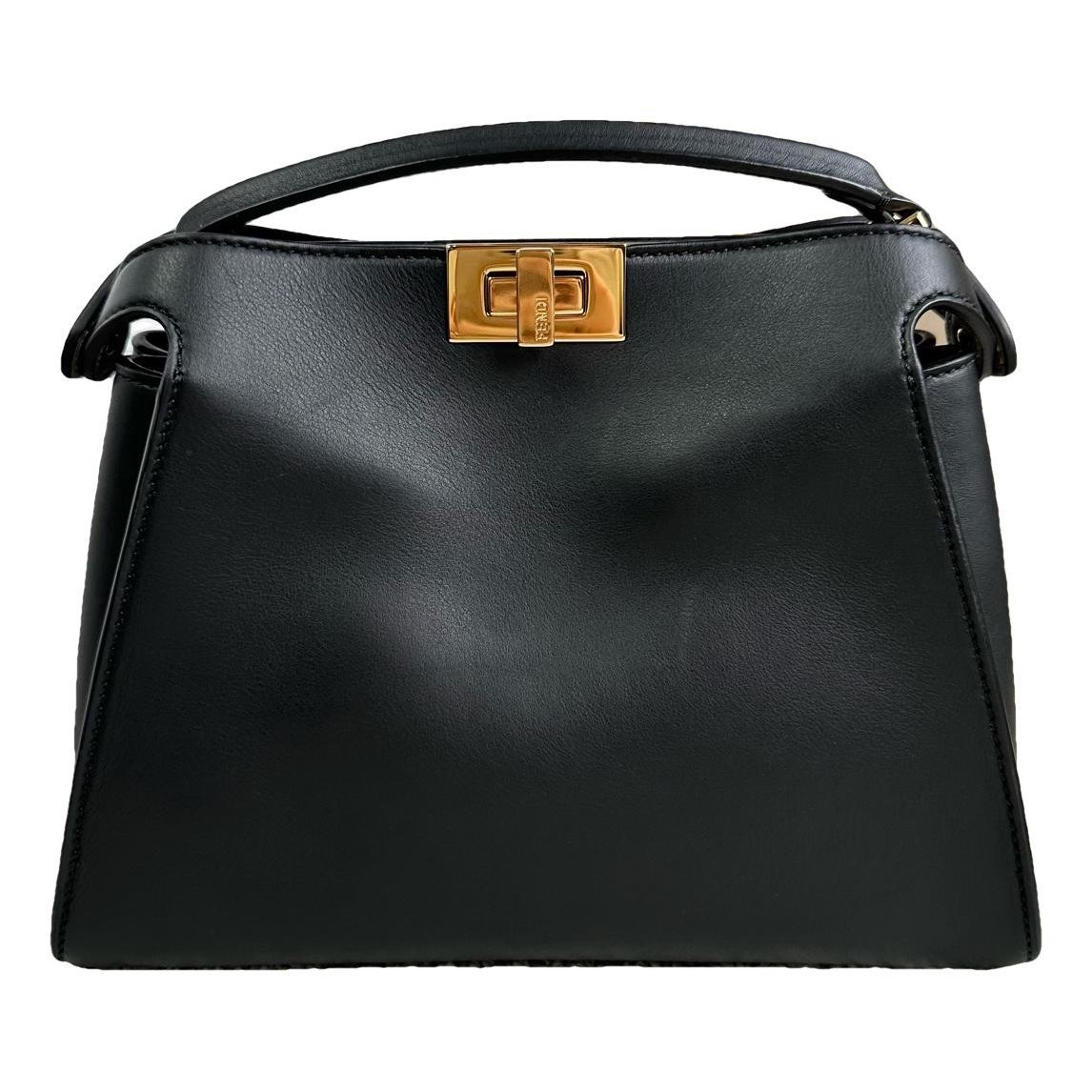 Peekaboo leather handbag