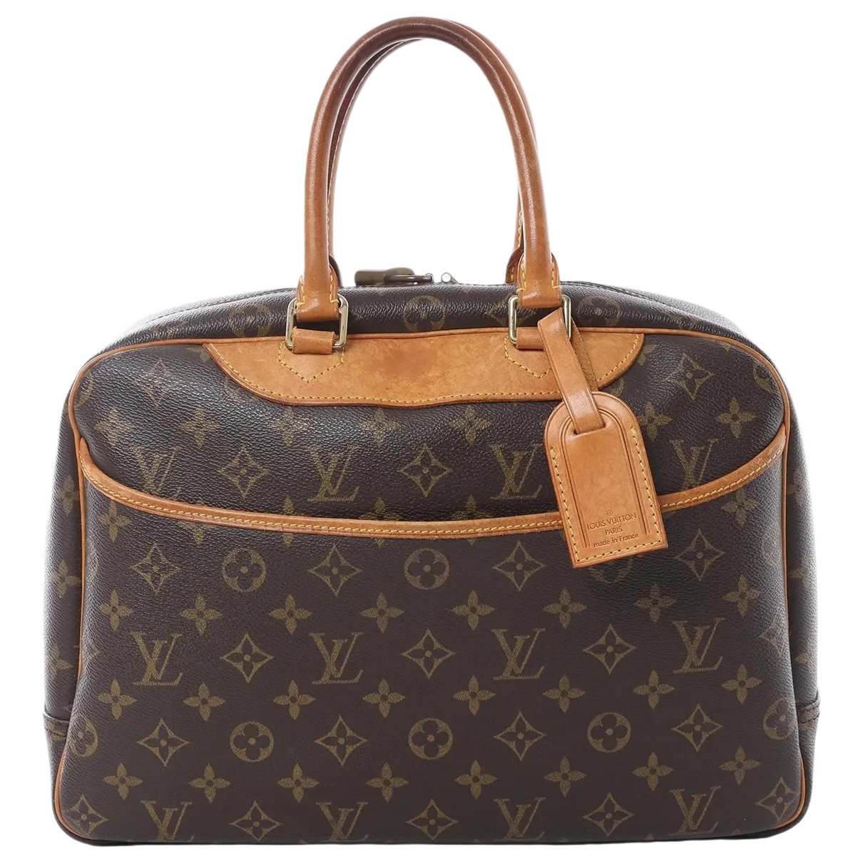 Deauville leather handbag
