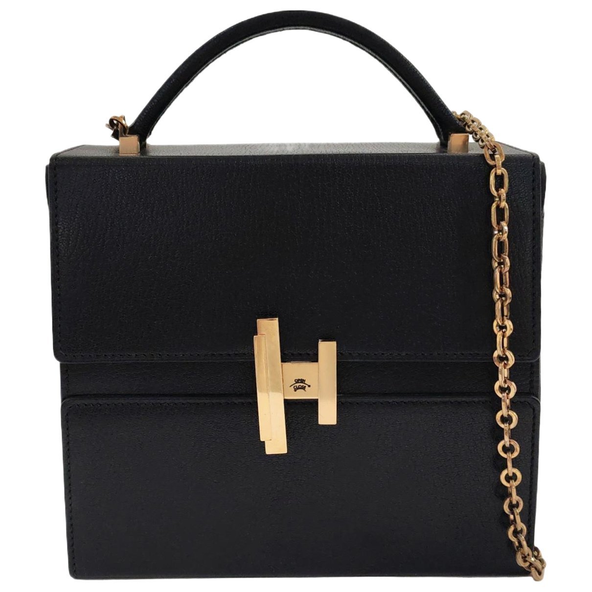 Cinhetic leather handbag
