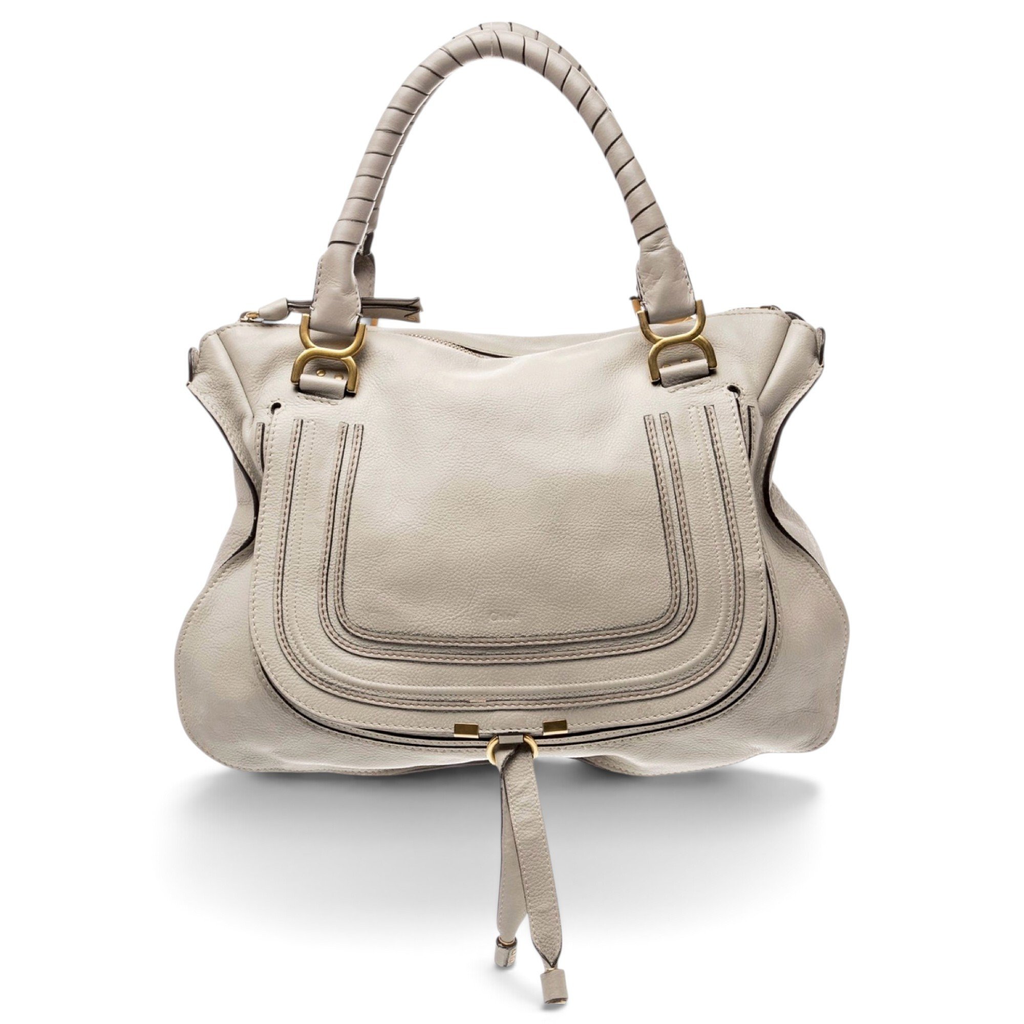 Chloe Marcie leather satchel