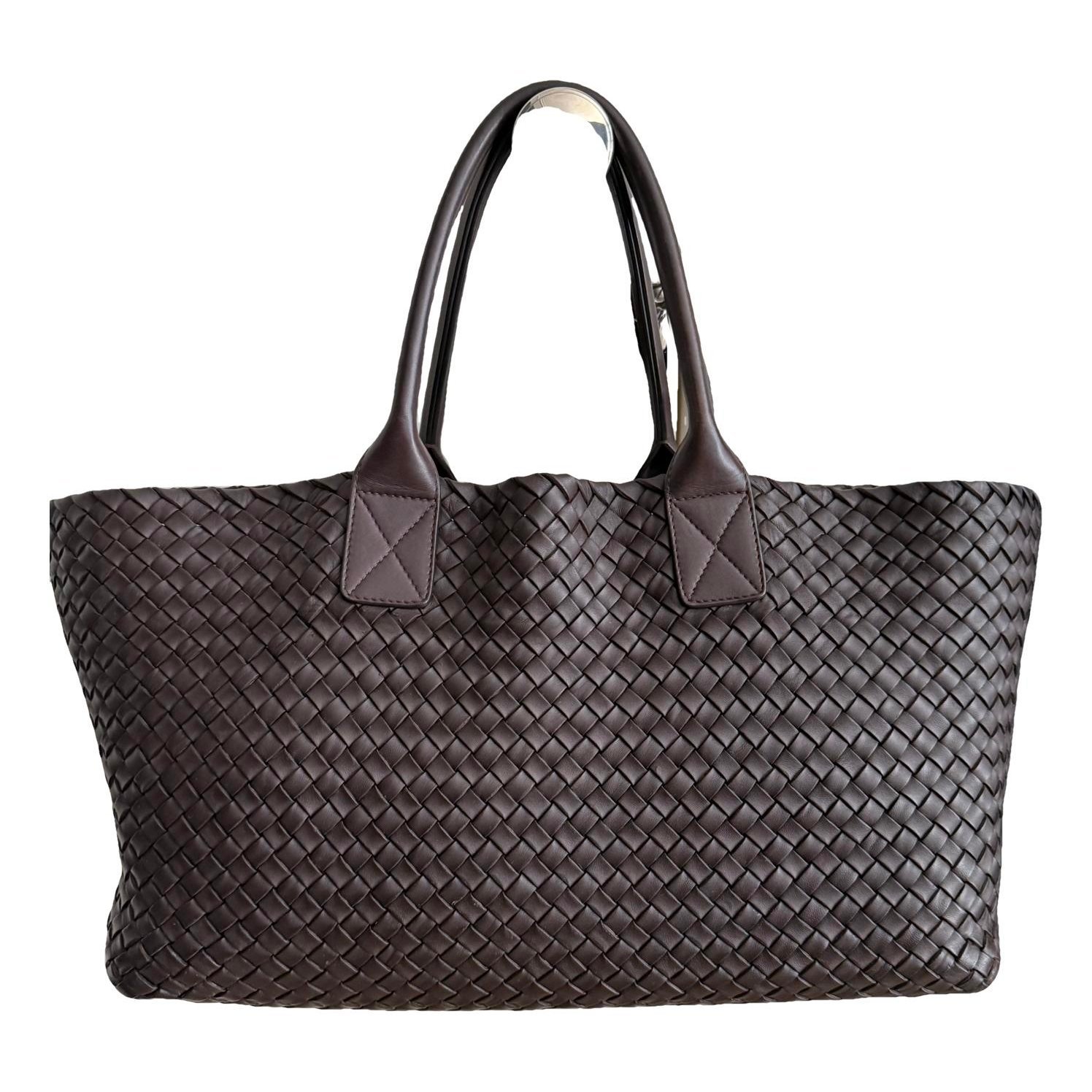 Cabat leather tote