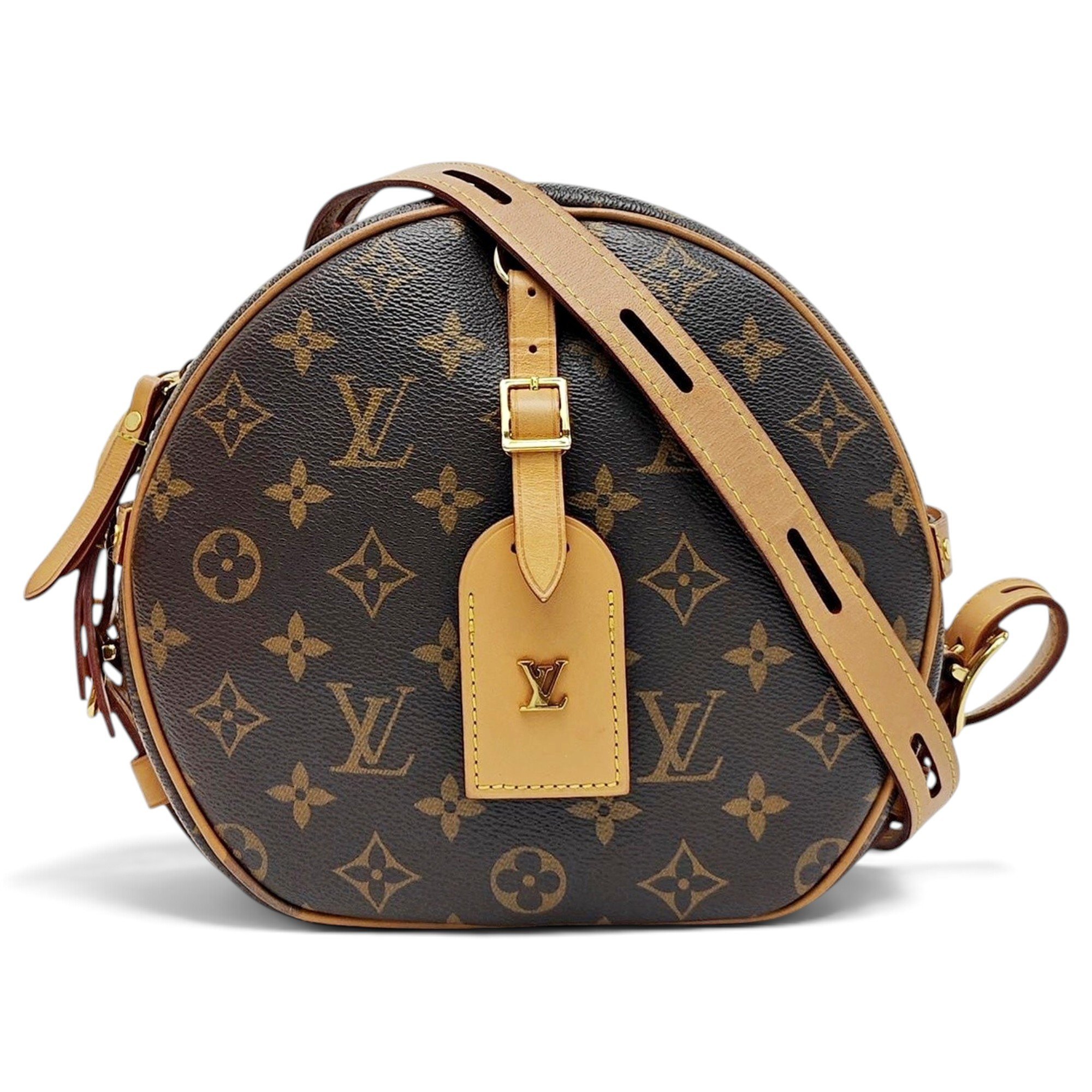Micro boite chapeau leather handbag