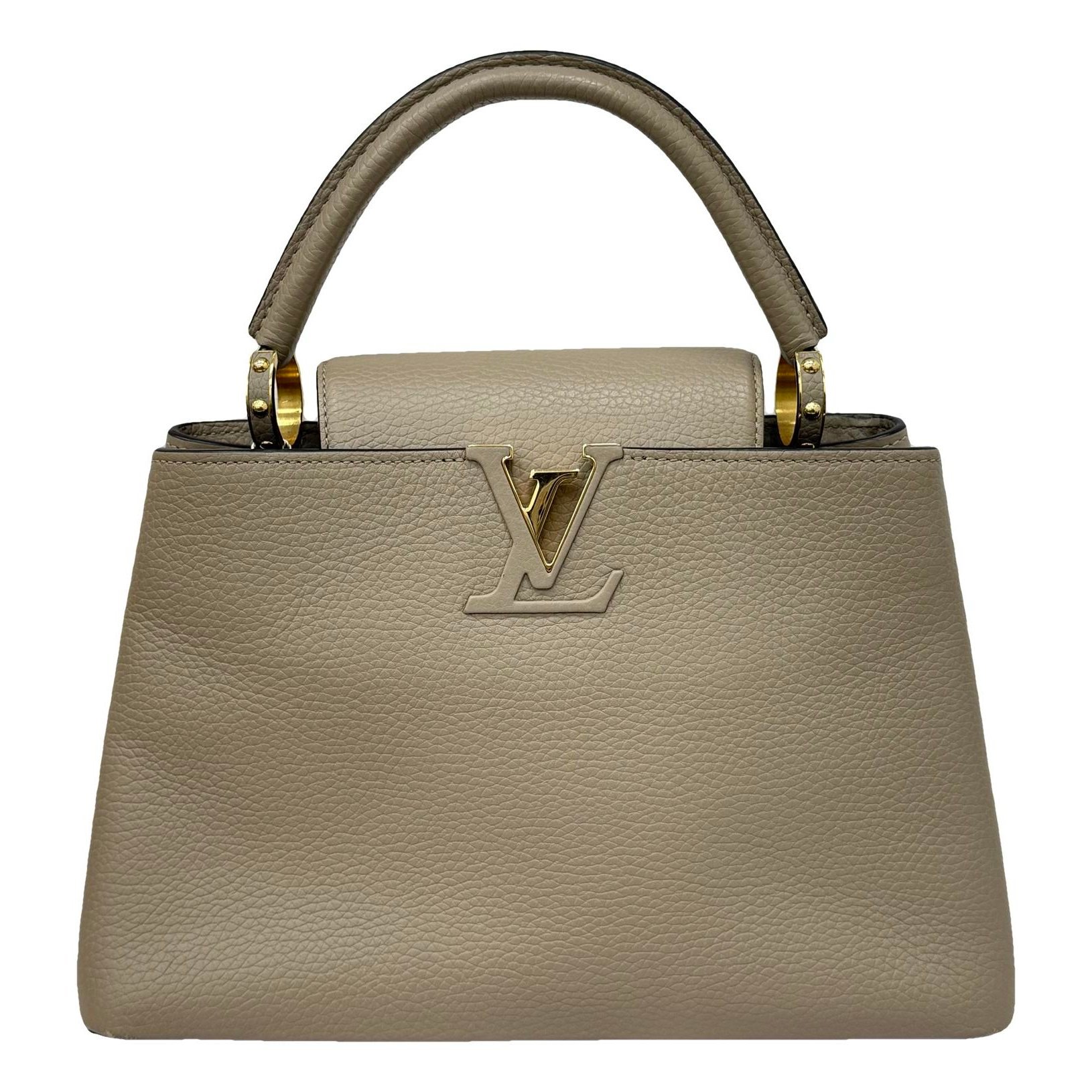 Capucines leather handbag