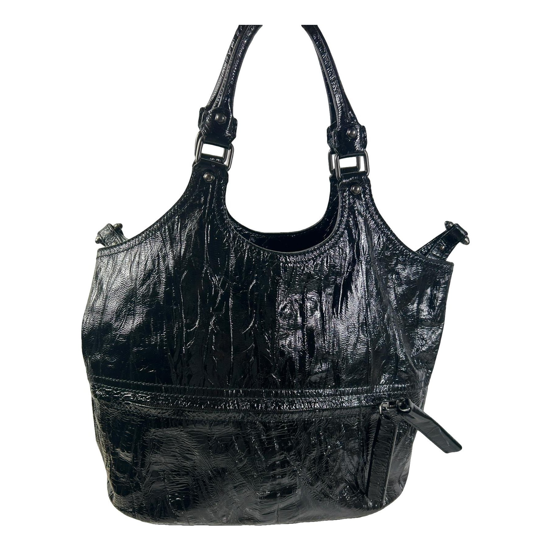 Leather handbag