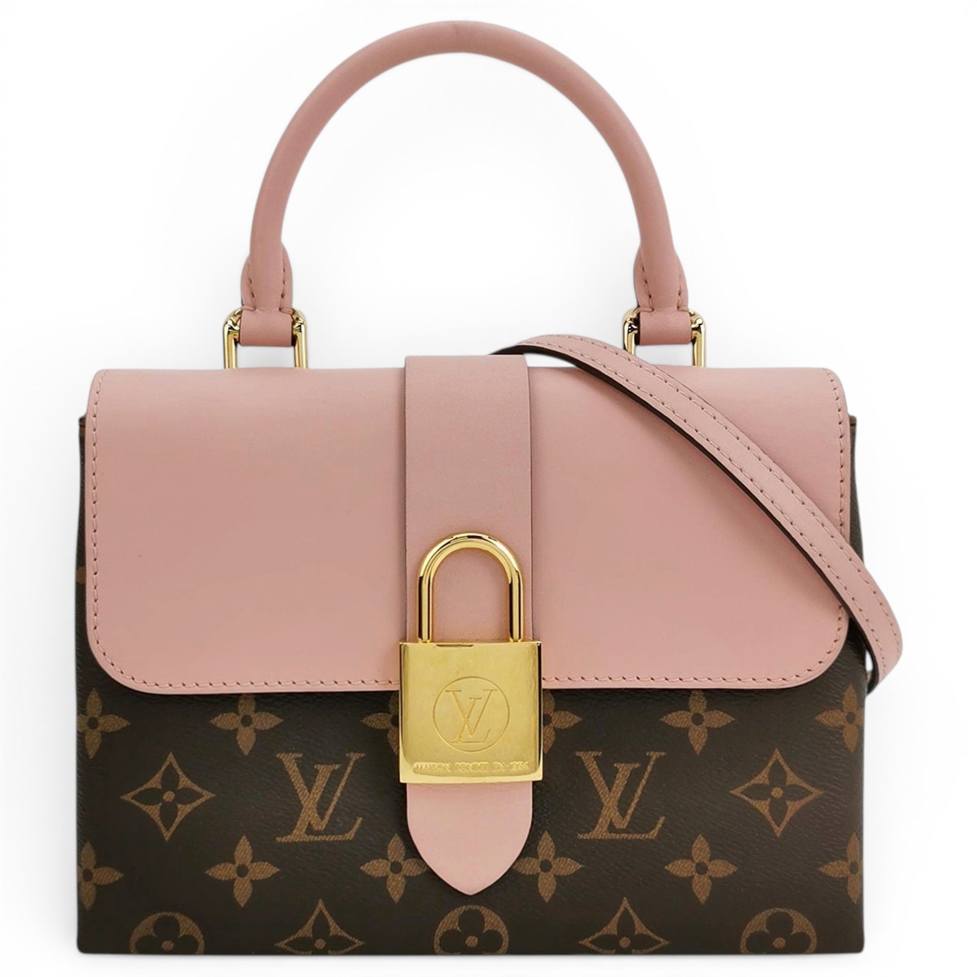 Locky BB leather handbag