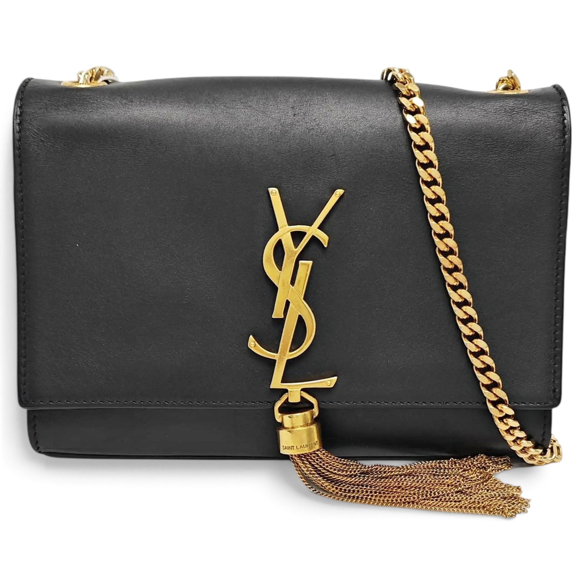 Pompom Kate leather crossbody bag