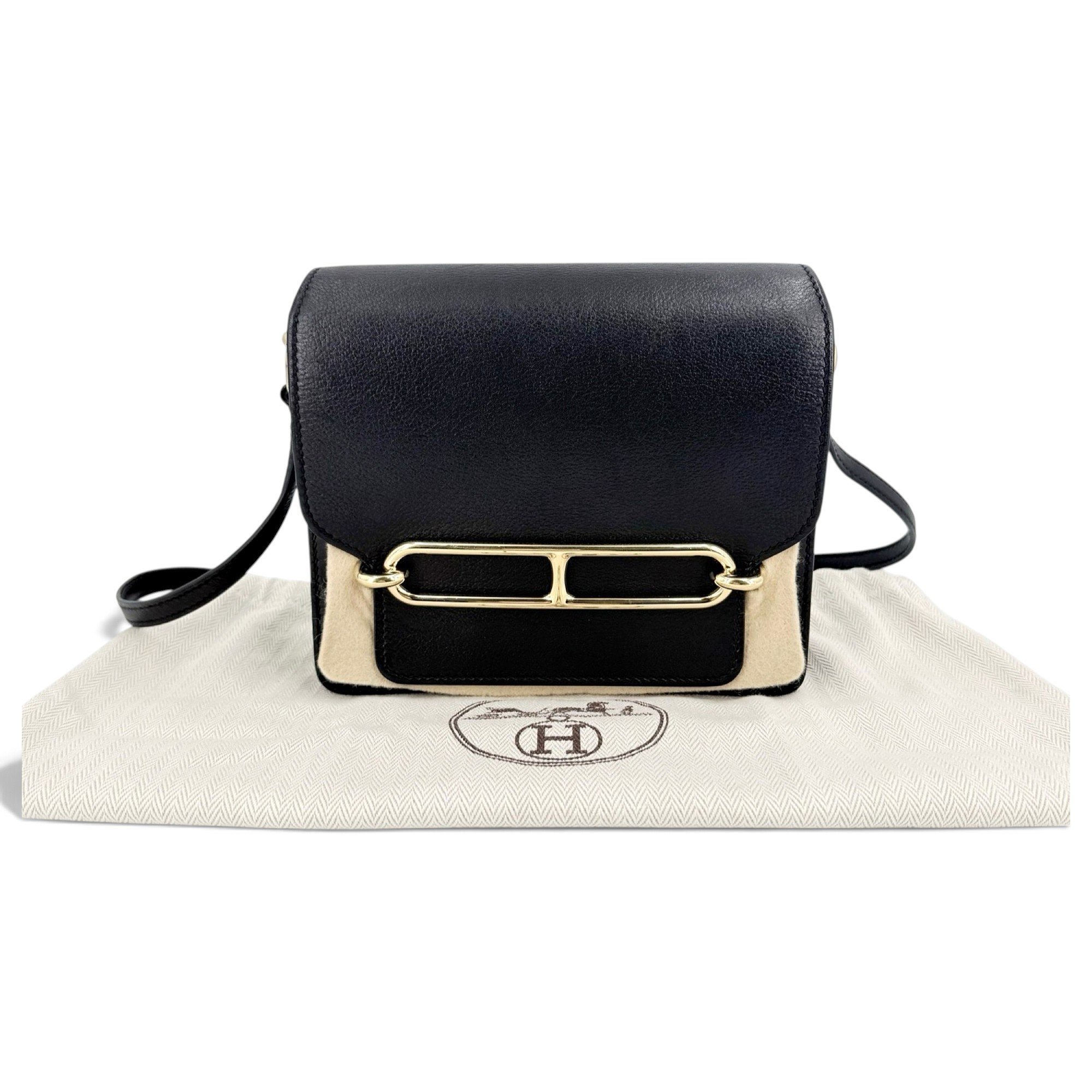 Roulis leather handbag