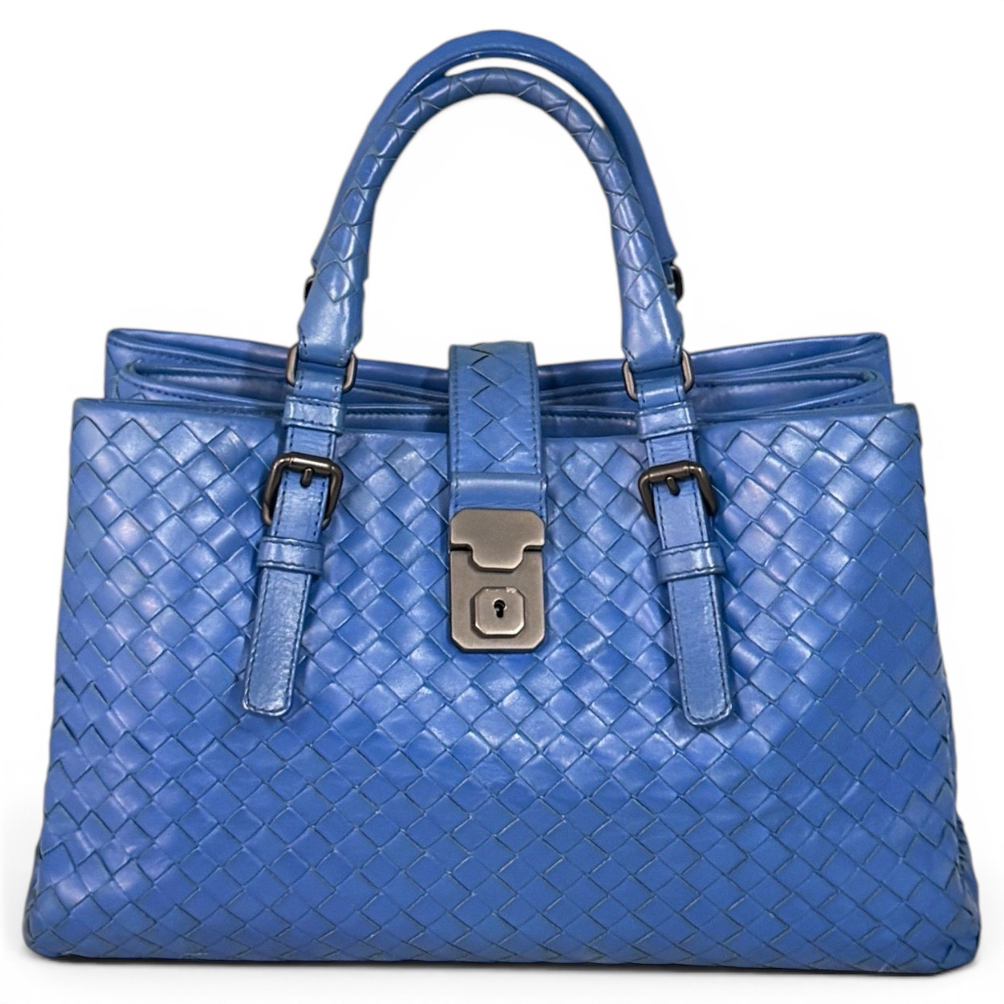 Roma leather tote