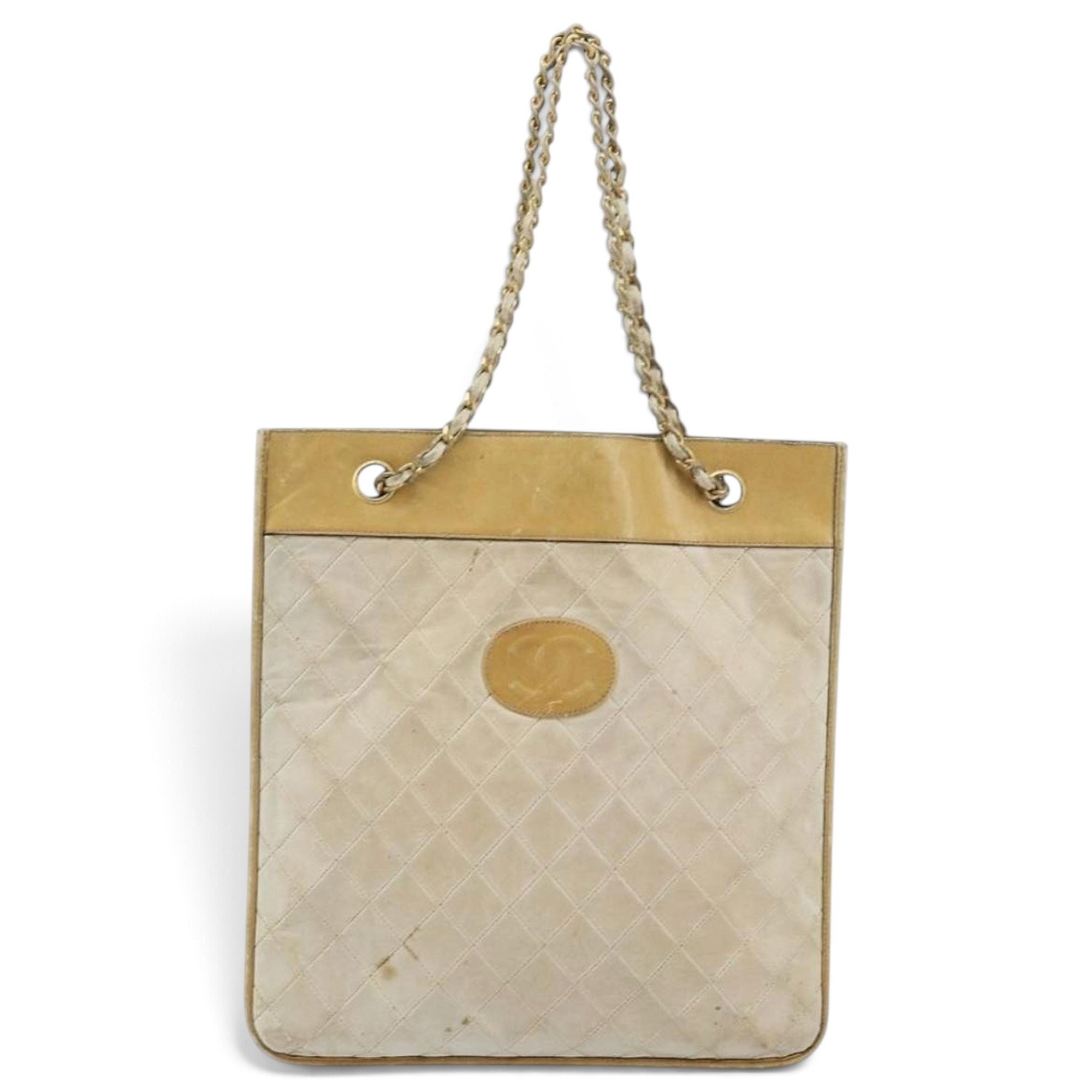 Leather tote