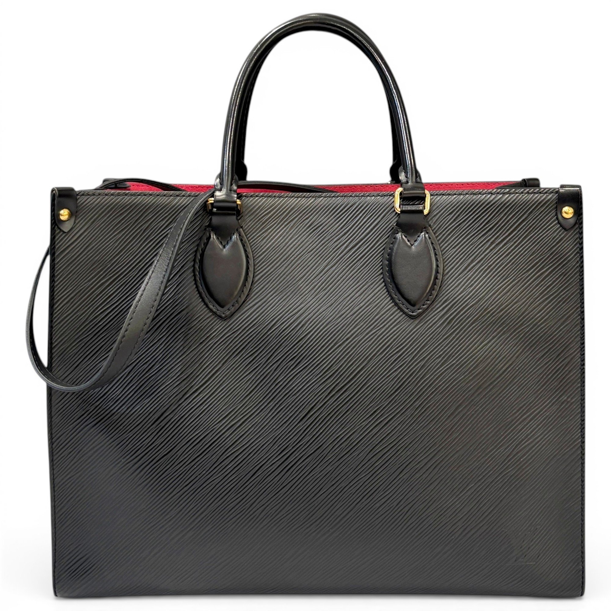 Onthego pony-style calfskin tote