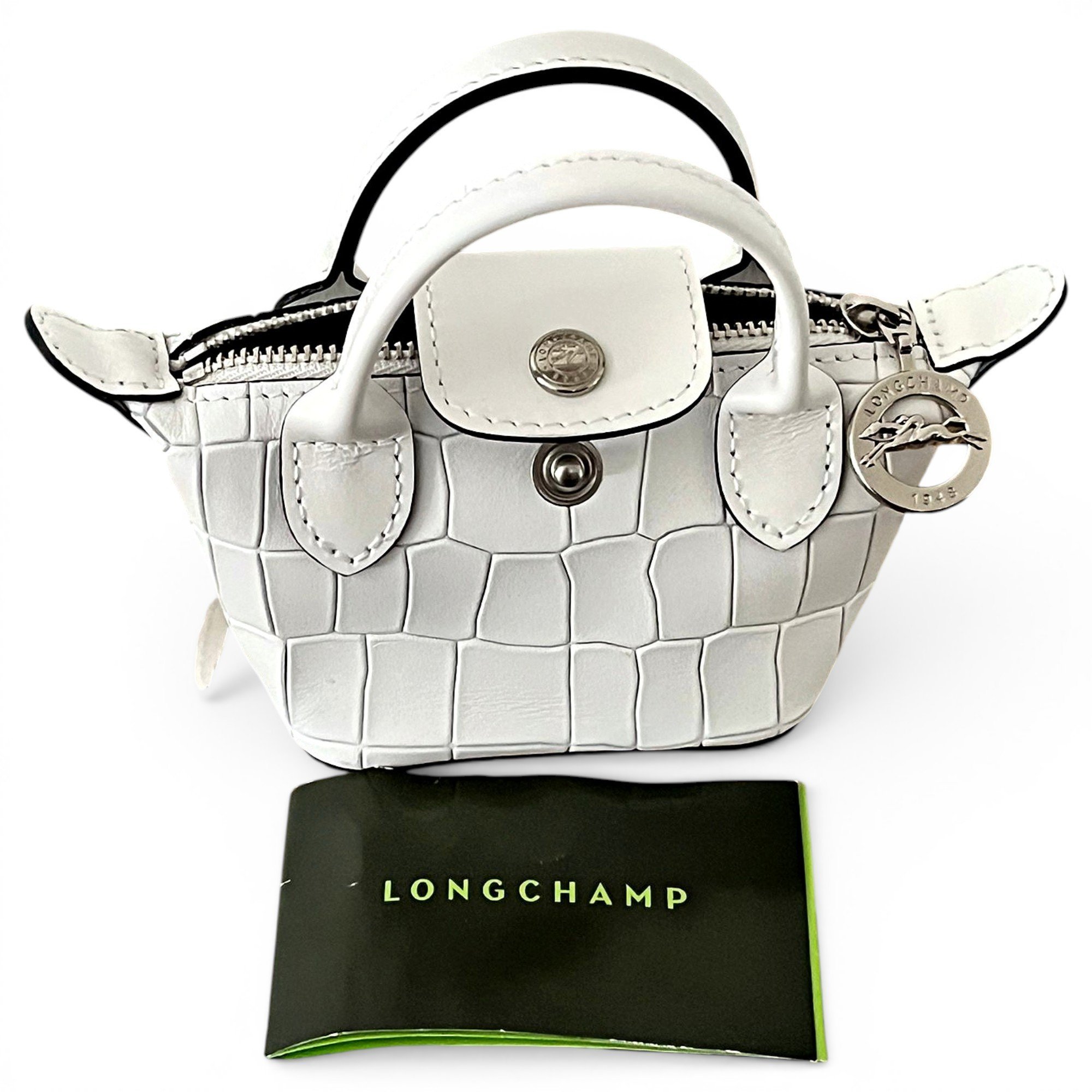 Pliage leather handbag
