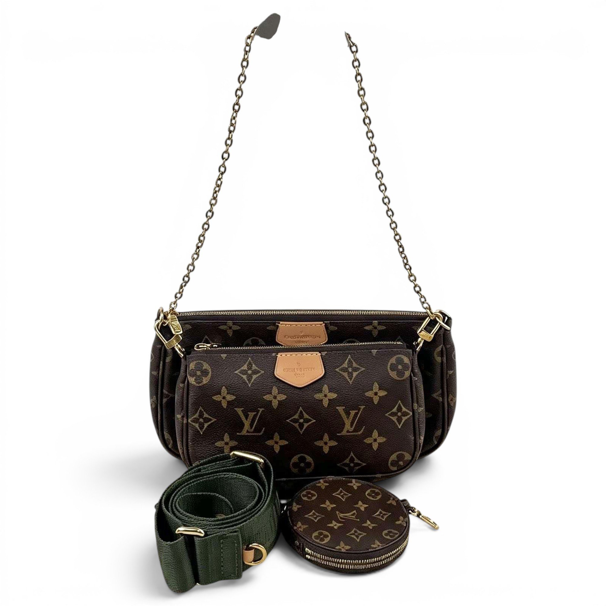 Multi Pochette Accessoires leather handbag