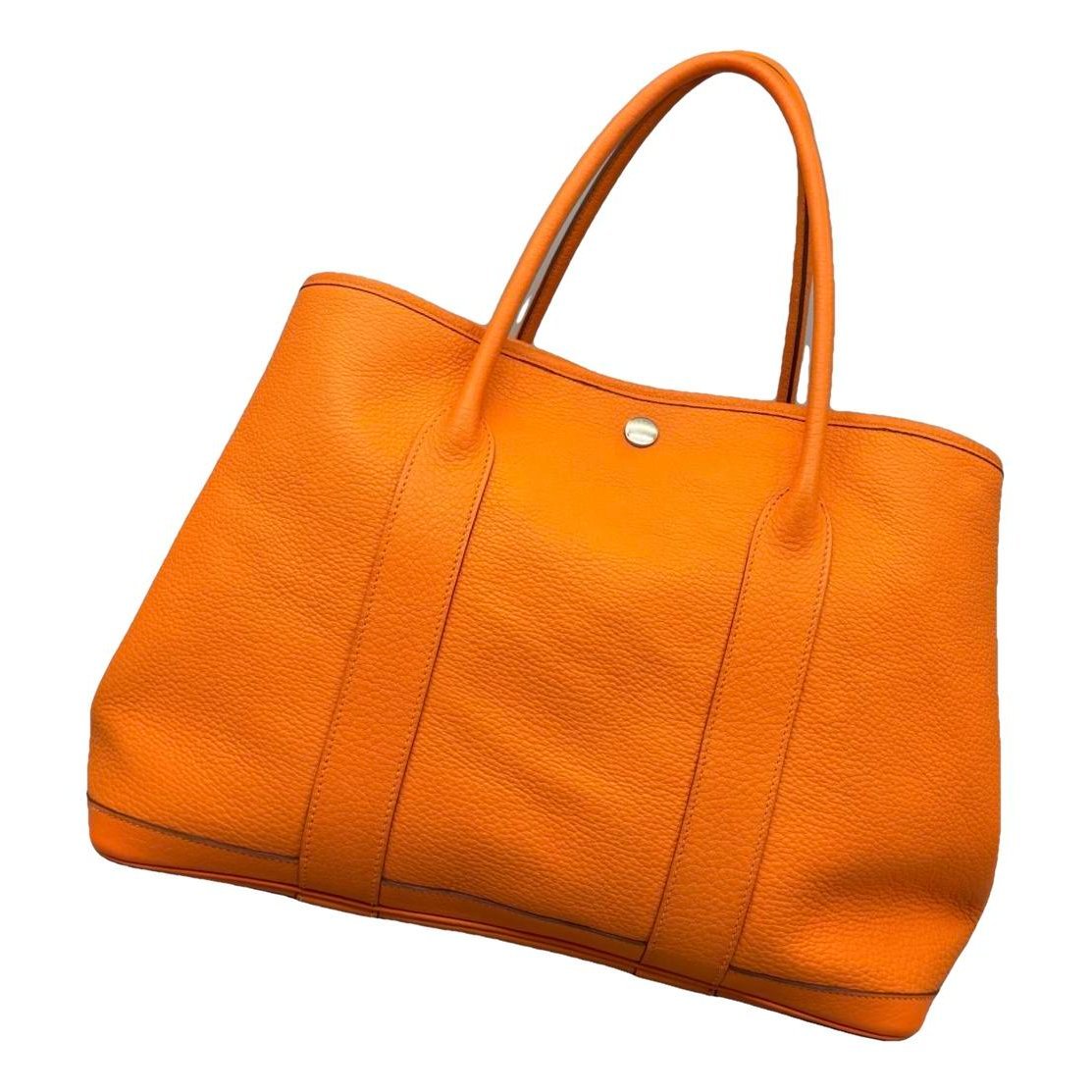 Garden Party leather handbag