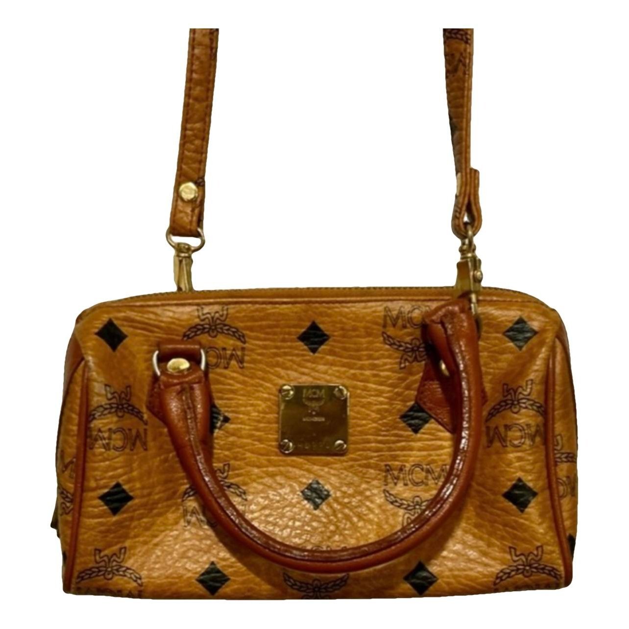 Boston leather mini bag