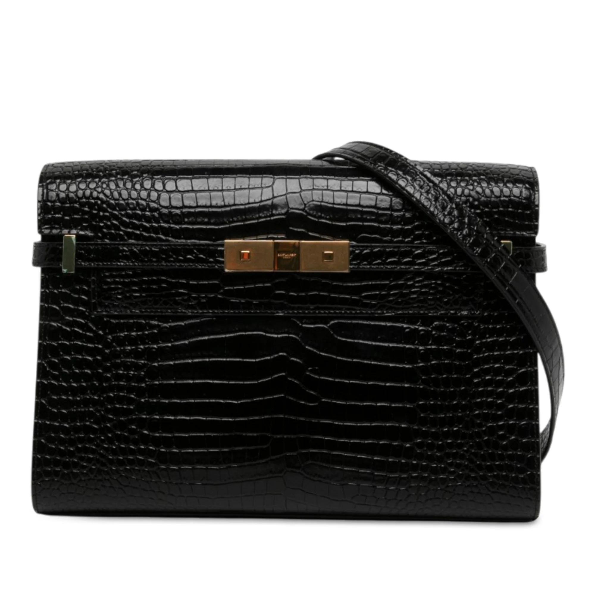 Manhattan pony-style calfskin handbag