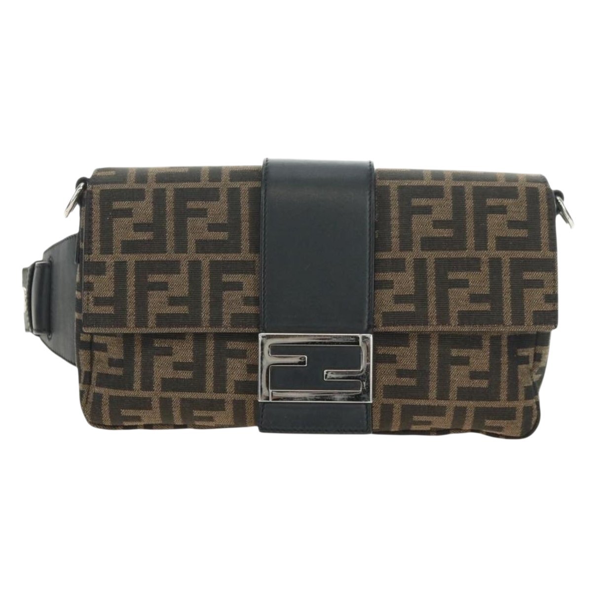 Fendi Mamma Baguette leather handbag